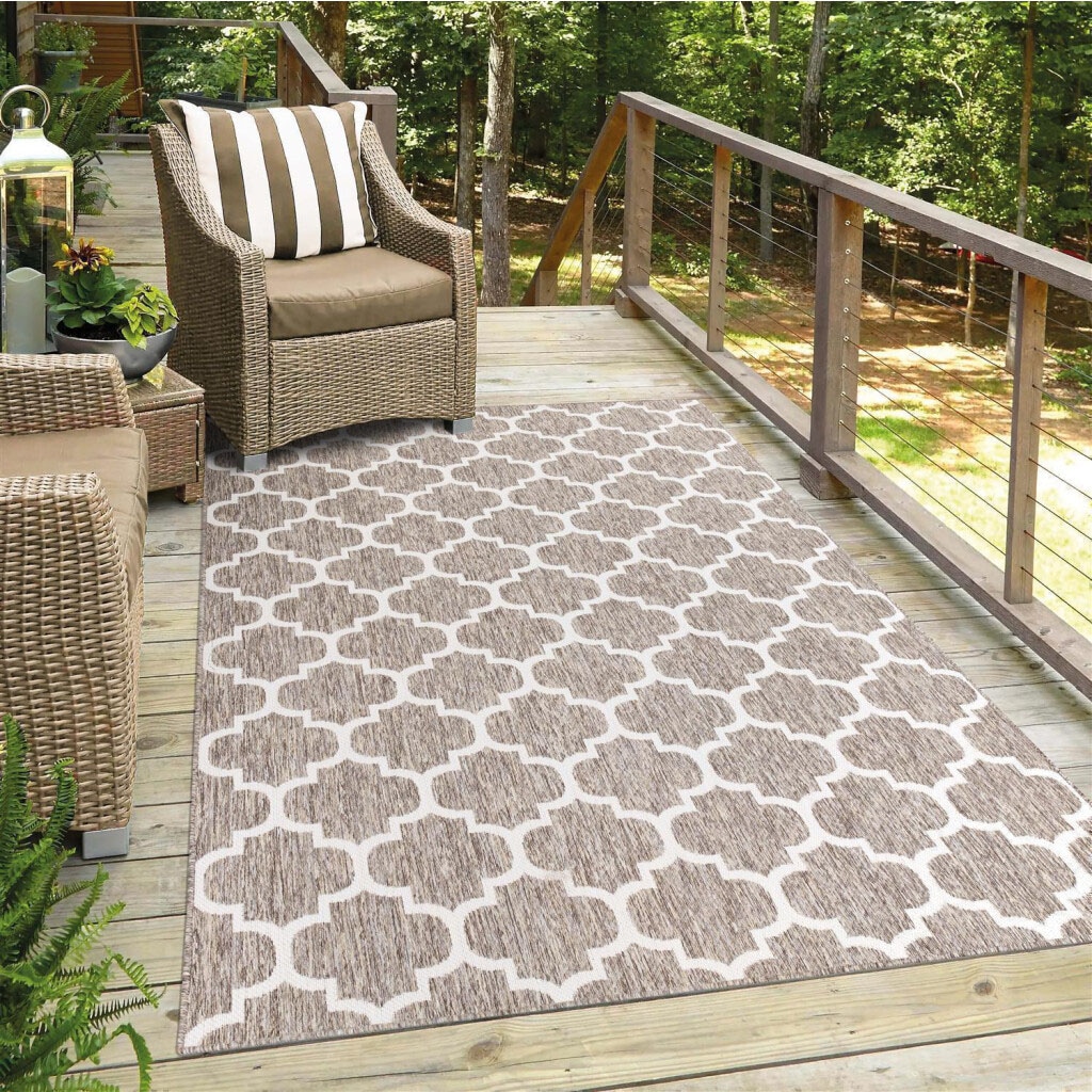 Carpet City Outdoorteppich »Outdoor 462«, rechteckig, 5 mm Höhe, Läufer, UV-beständig, Flachgewebe, auch quadratisch, In- und Outdoor