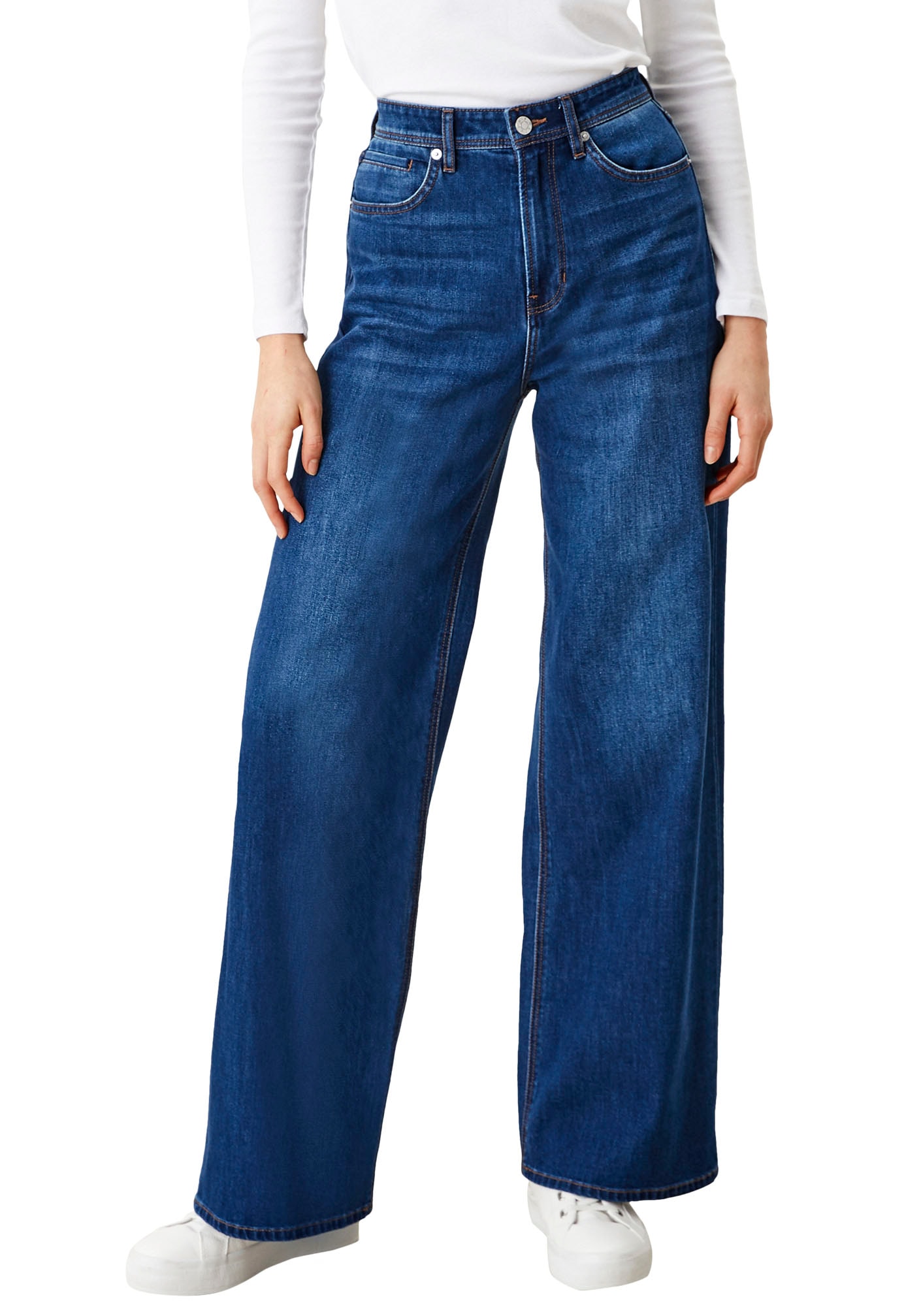 s.Oliver High-waist-Jeans "SURY", mit Stretch günstig online kaufen