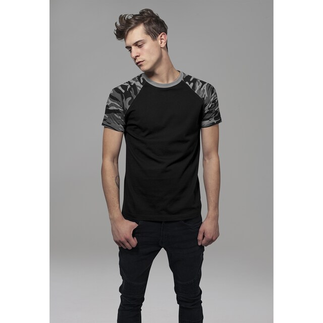 URBAN CLASSICS T-Shirt »Herren Raglan Contrast Tee«, (1 tlg.) ▷ bestellen |  BAUR