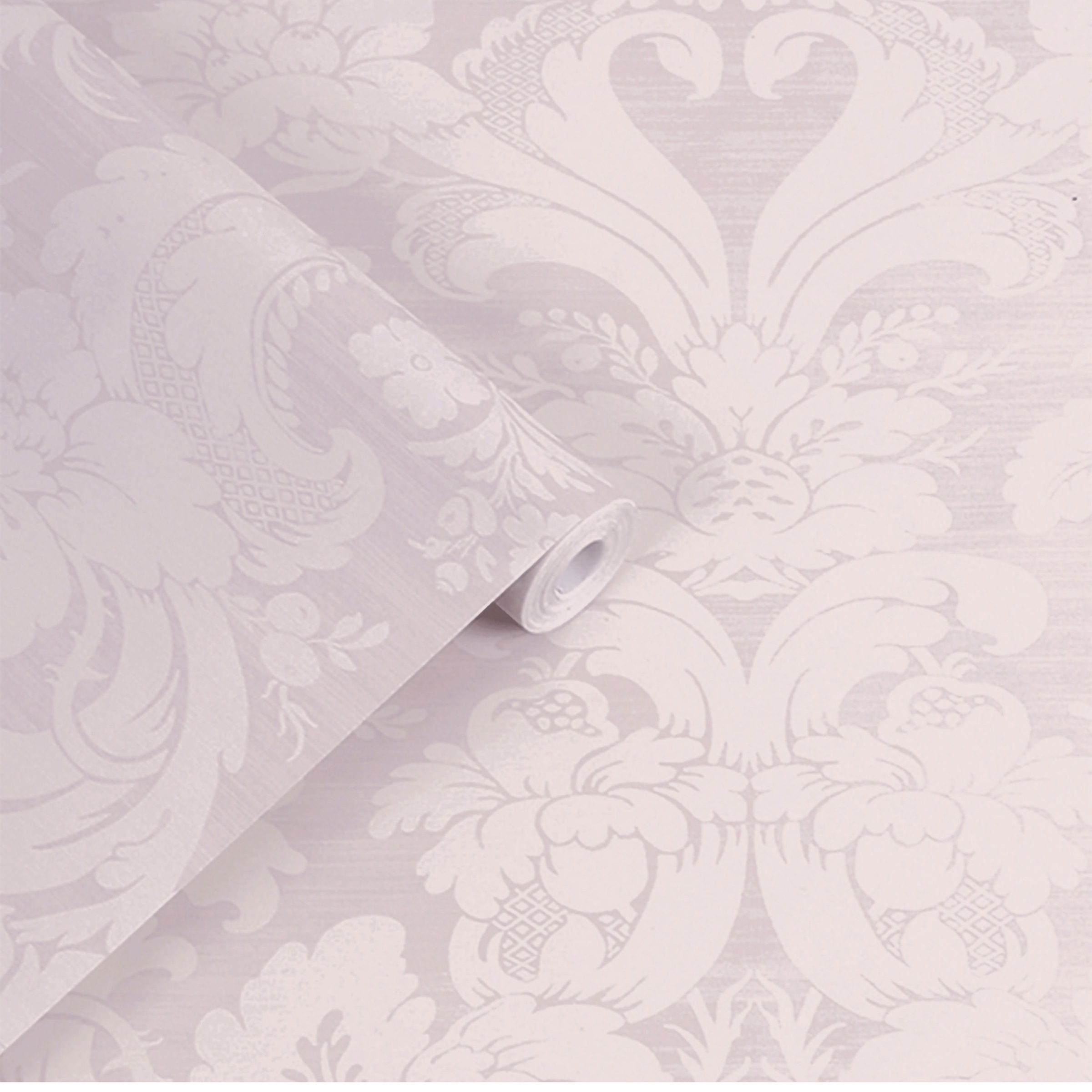 LAURA ASHLEY Vliestapete »Laura Ashley Martigues Sugared Violet Vliestapete«, Barock, Laura Ashley Martigues Sugared Violet Vliestapete
