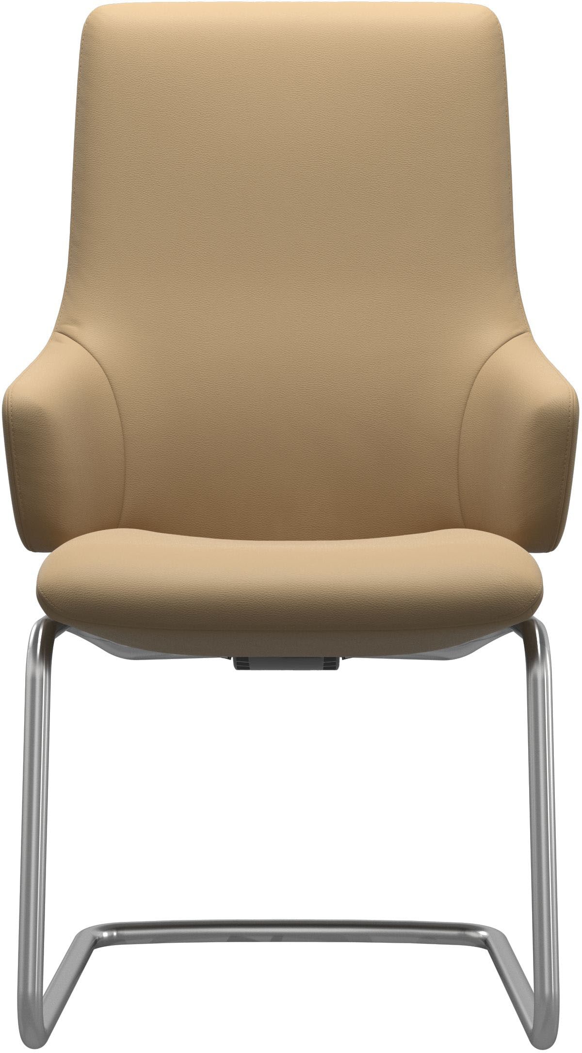 Stressless® Polsterstuhl »Laurel«, Leder PALOMA, High Back mit Armlehne, Größe L, mit Beinen aus Stahl in Chrom matt