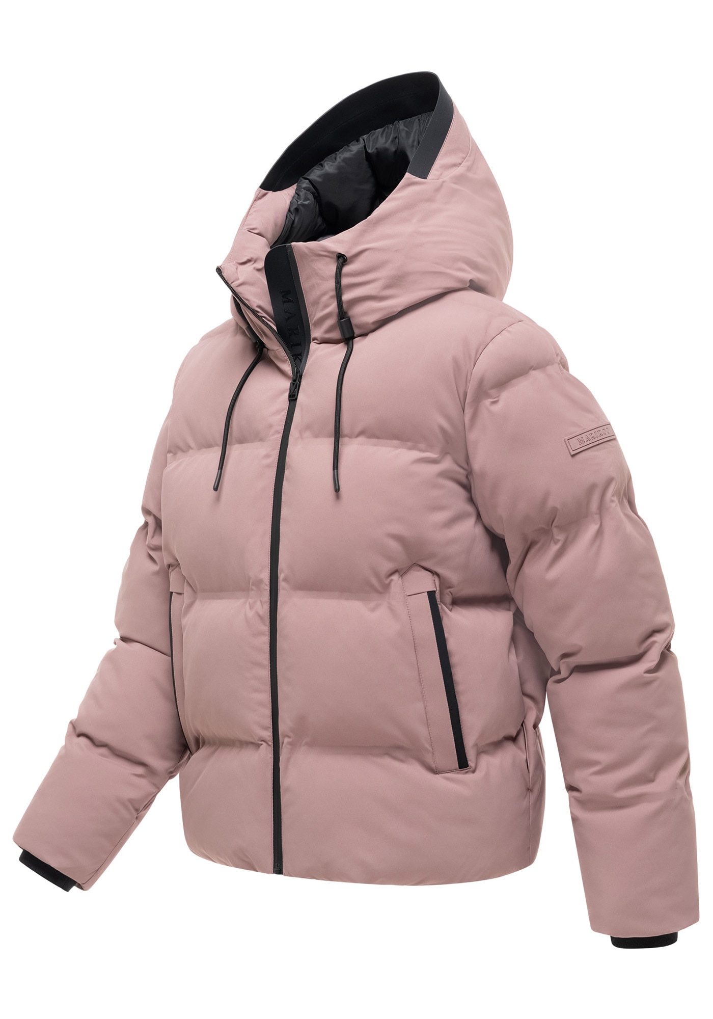 Marikoo Winterjacke »Paddie« mit Kapuze Winterjacke mit Kapuze und voluminöser Steppung