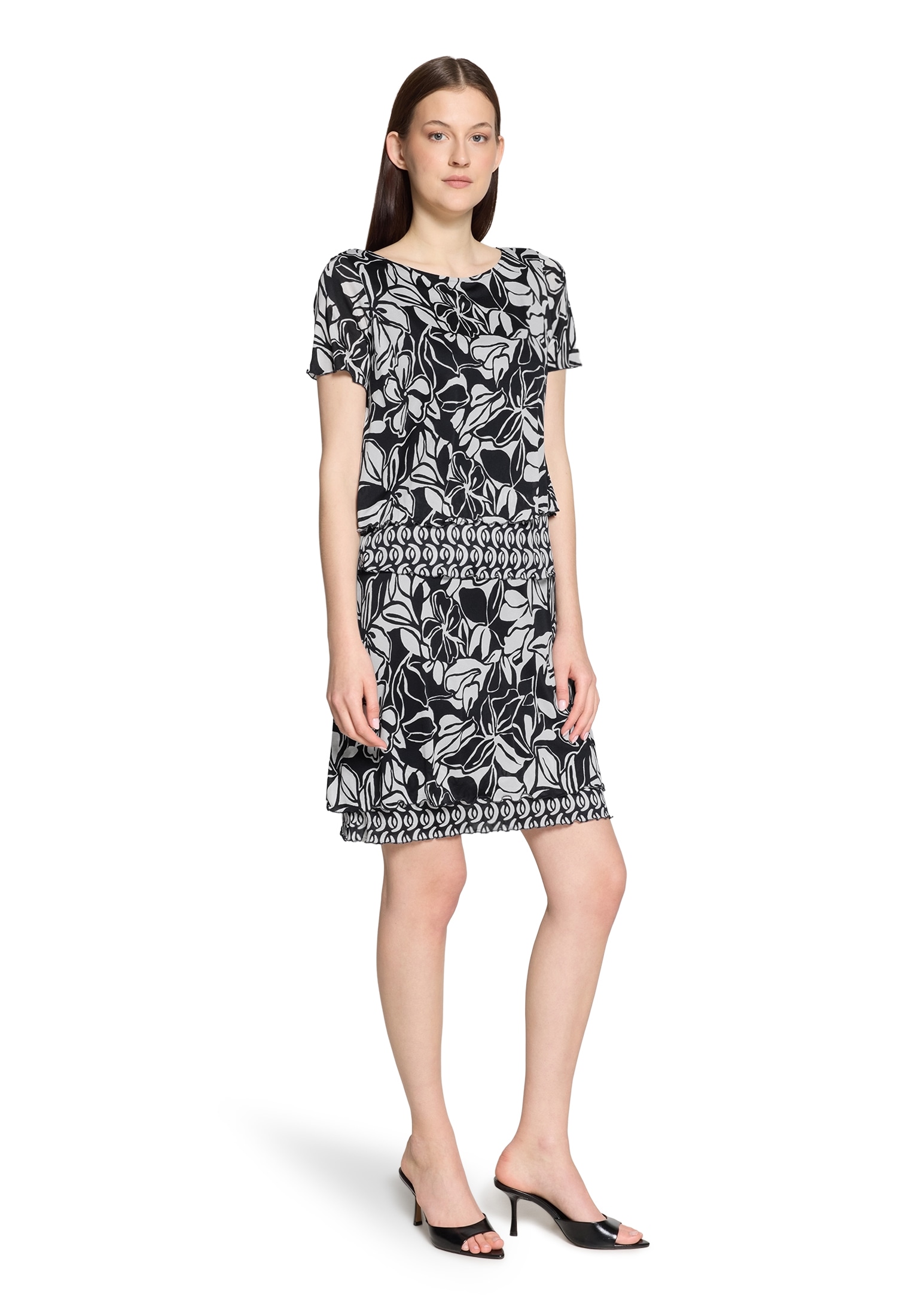 Betty Barclay Sommerkleid »Damen mit U-Boot-Ausschnitt« Ohne Tasche