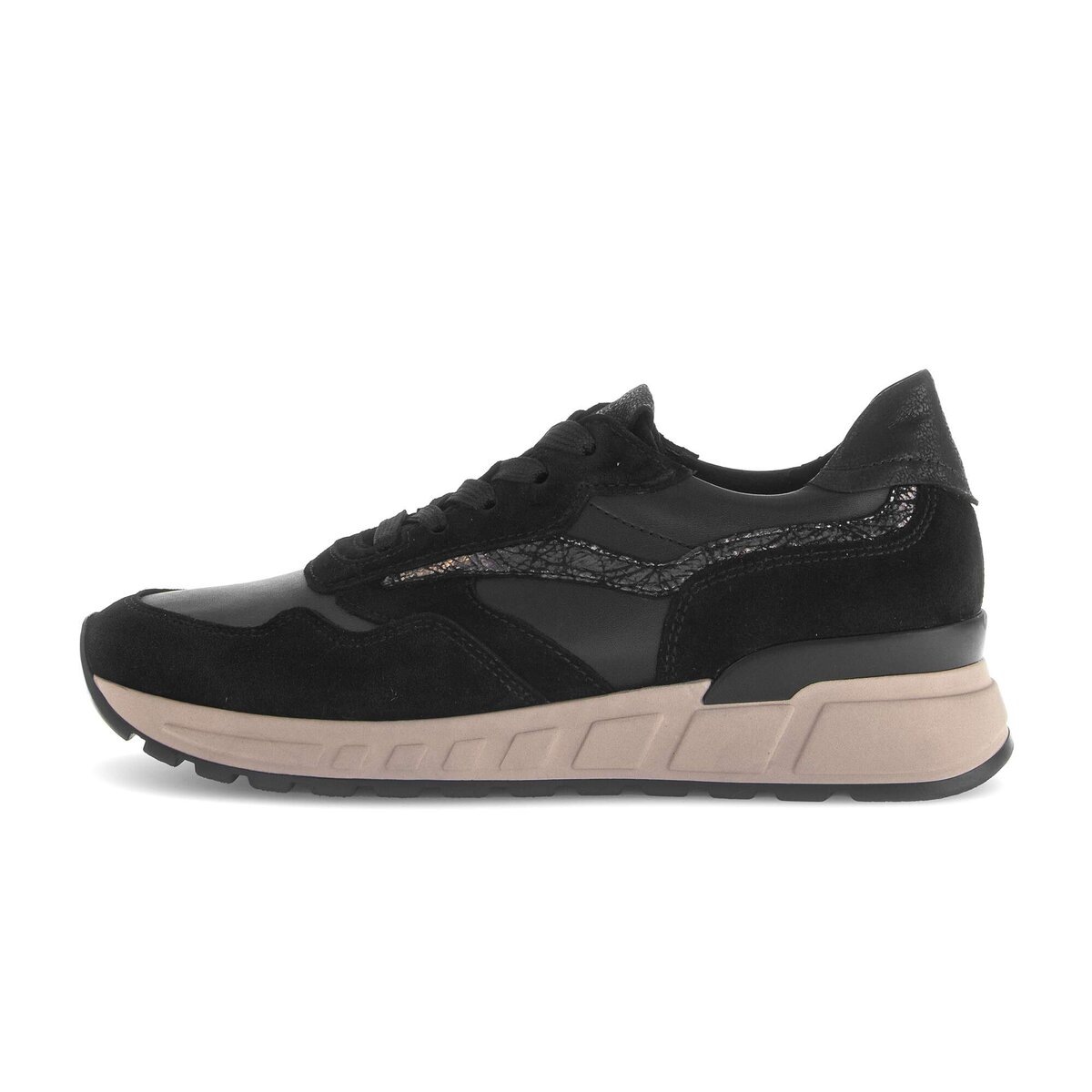 Gabor Sneaker "Sneaker low Materialmix Leder" günstig online kaufen