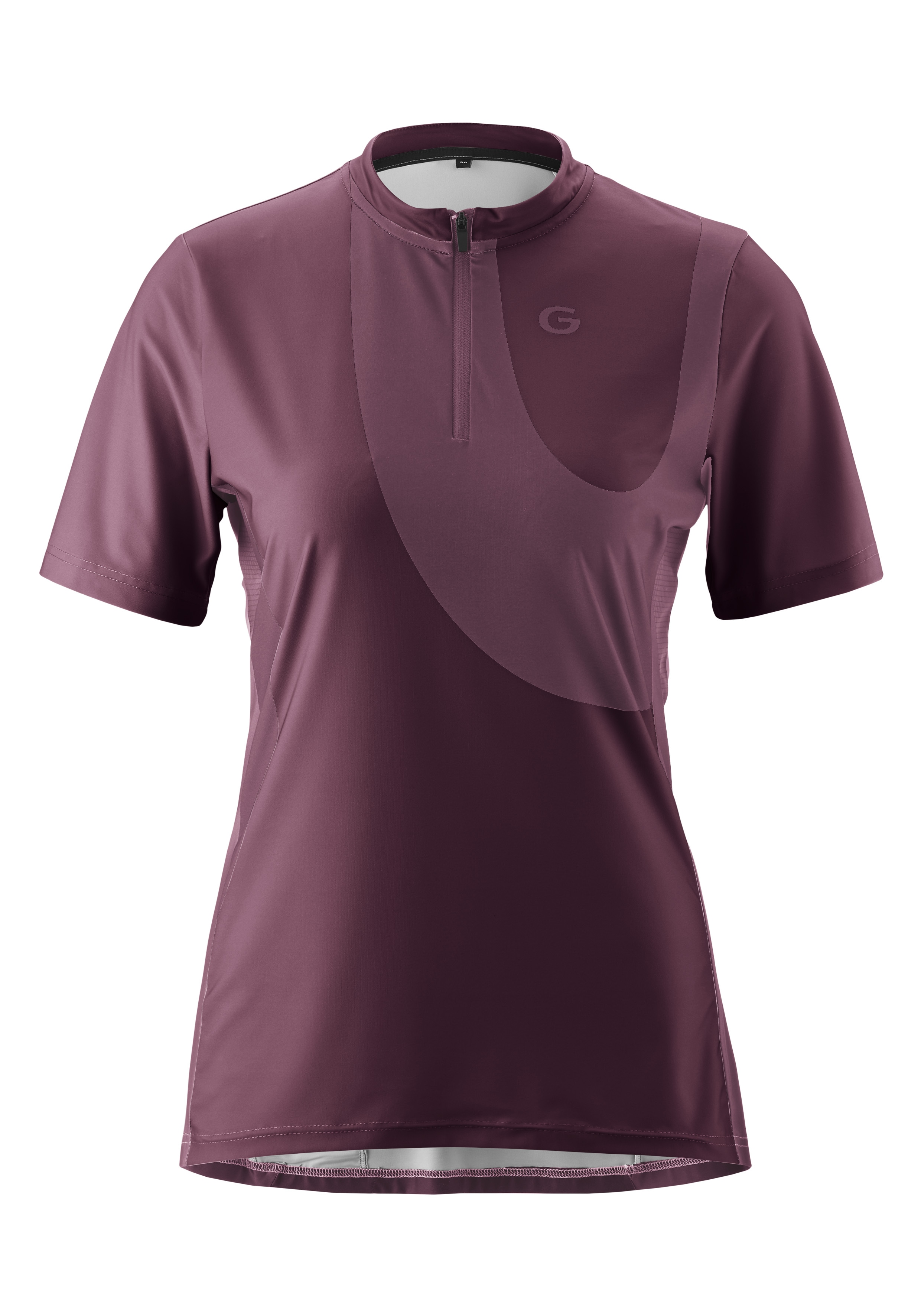 Gonso Radtrikot "Adventure Jersey Halfzip W" Damen Fahrradtrikot, modernes Half-Zip Trikot mit Rückentasche