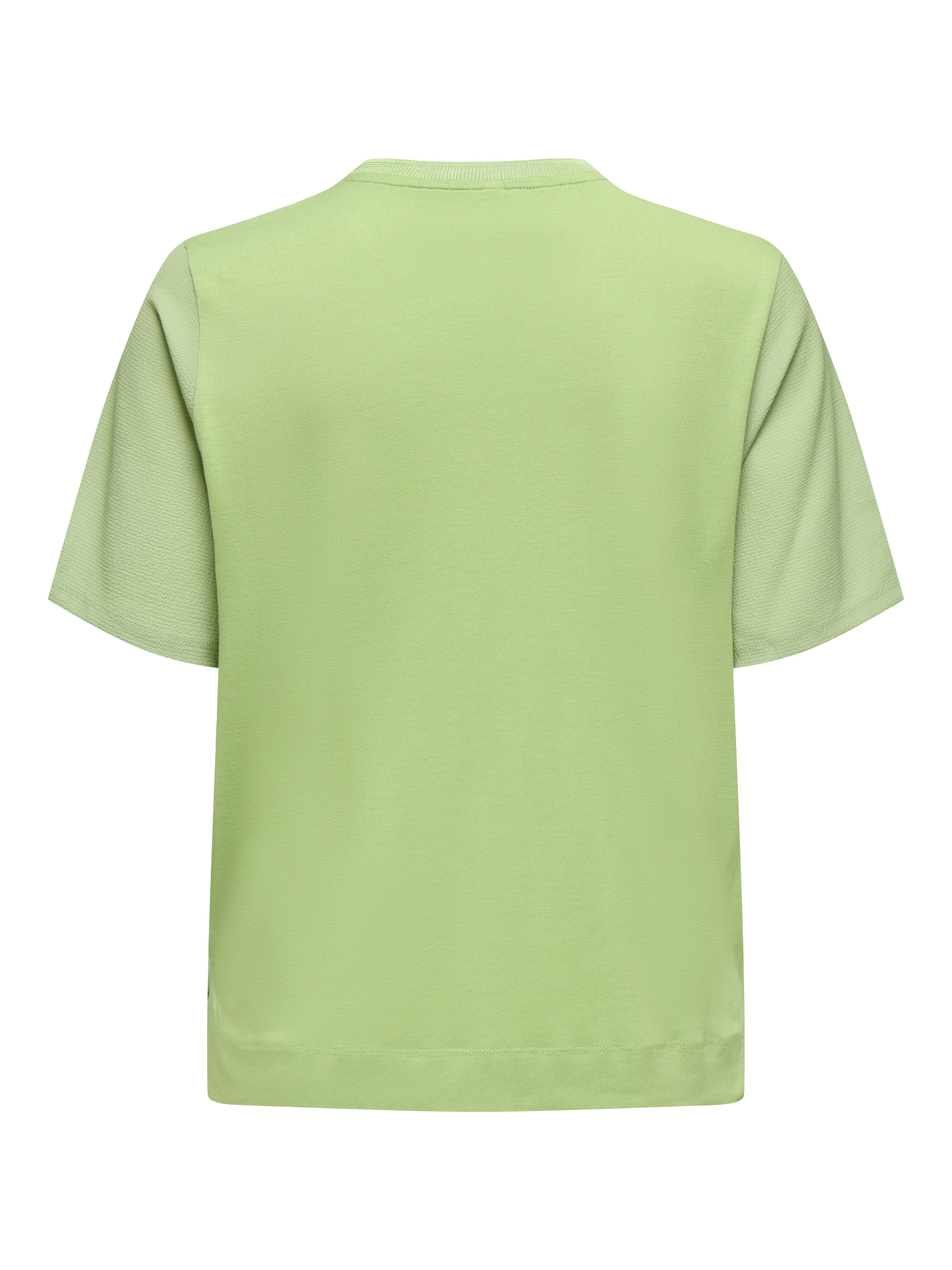 ONLY Kurzarmshirt "ONLNEWFLORA S/S ART O-NECK TOP BOX JRS" günstig online kaufen