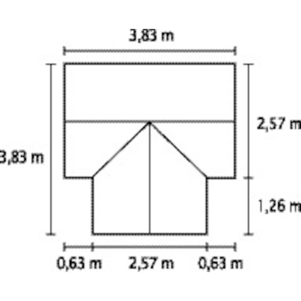 Vitavia Gewächshaus »Sirona«, (mit Fundamentrahmen)