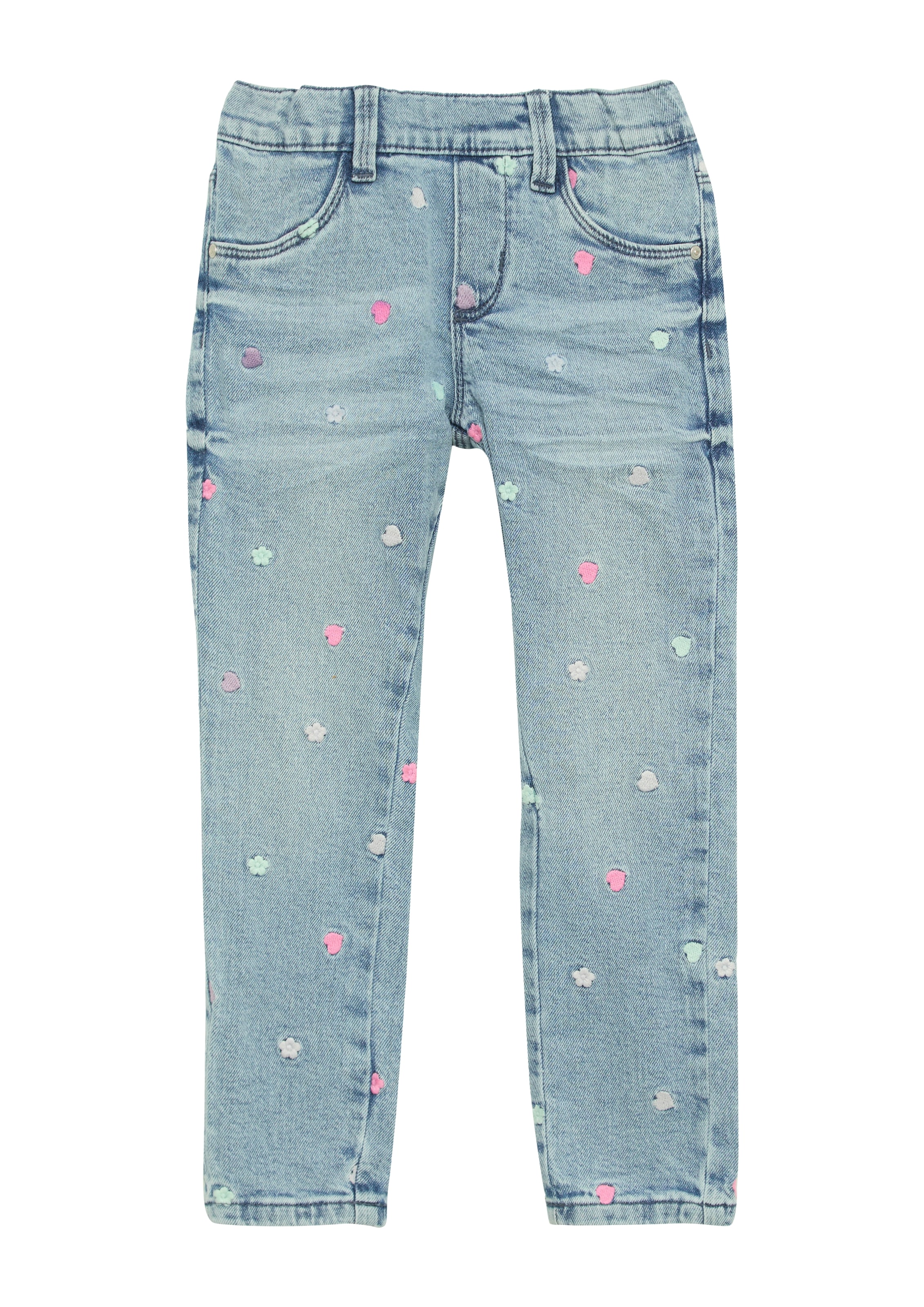 s.Oliver Junior Regular-fit-Jeans, mit Print