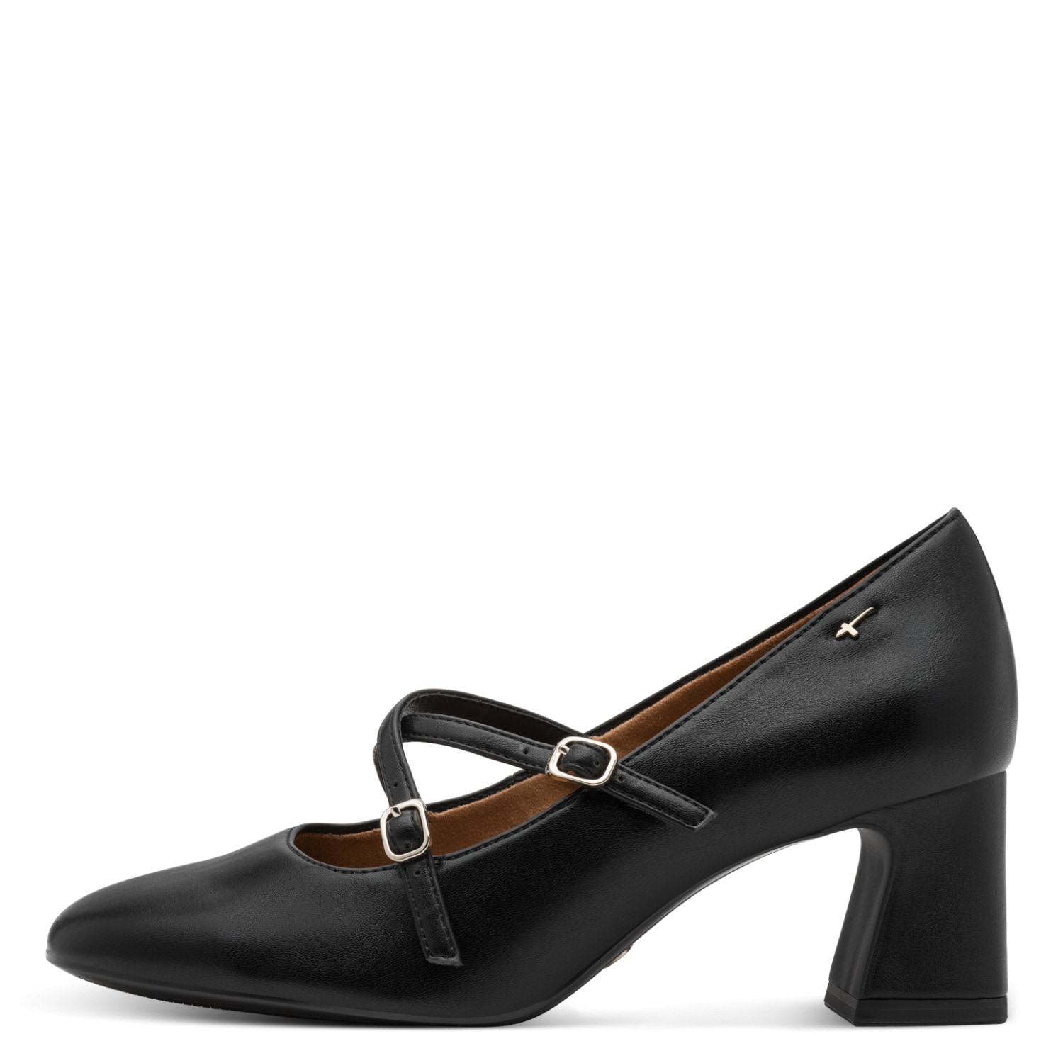 Tamaris Spangenpumps  , Blockabsatz, Abendschuh, Festtagsschuh mit verstellbaren Schnallen