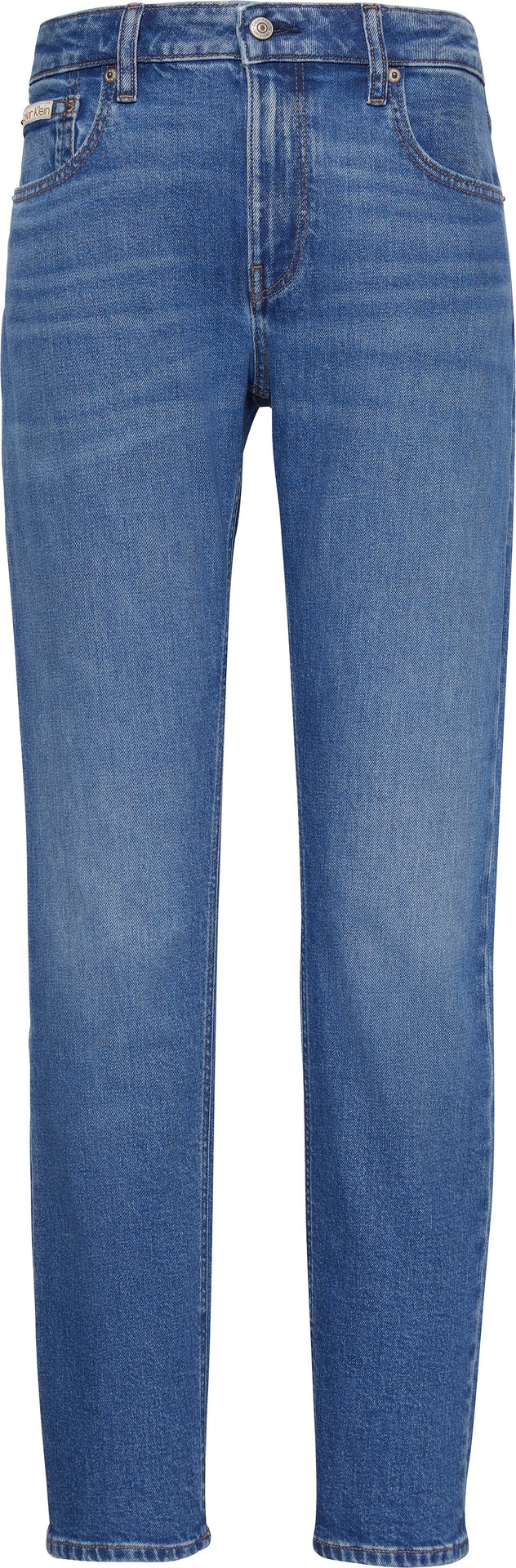 Calvin Klein Jeans Skinny-fit-Jeans »MID RISE SLIM«, Mit Gürtelschlaufen