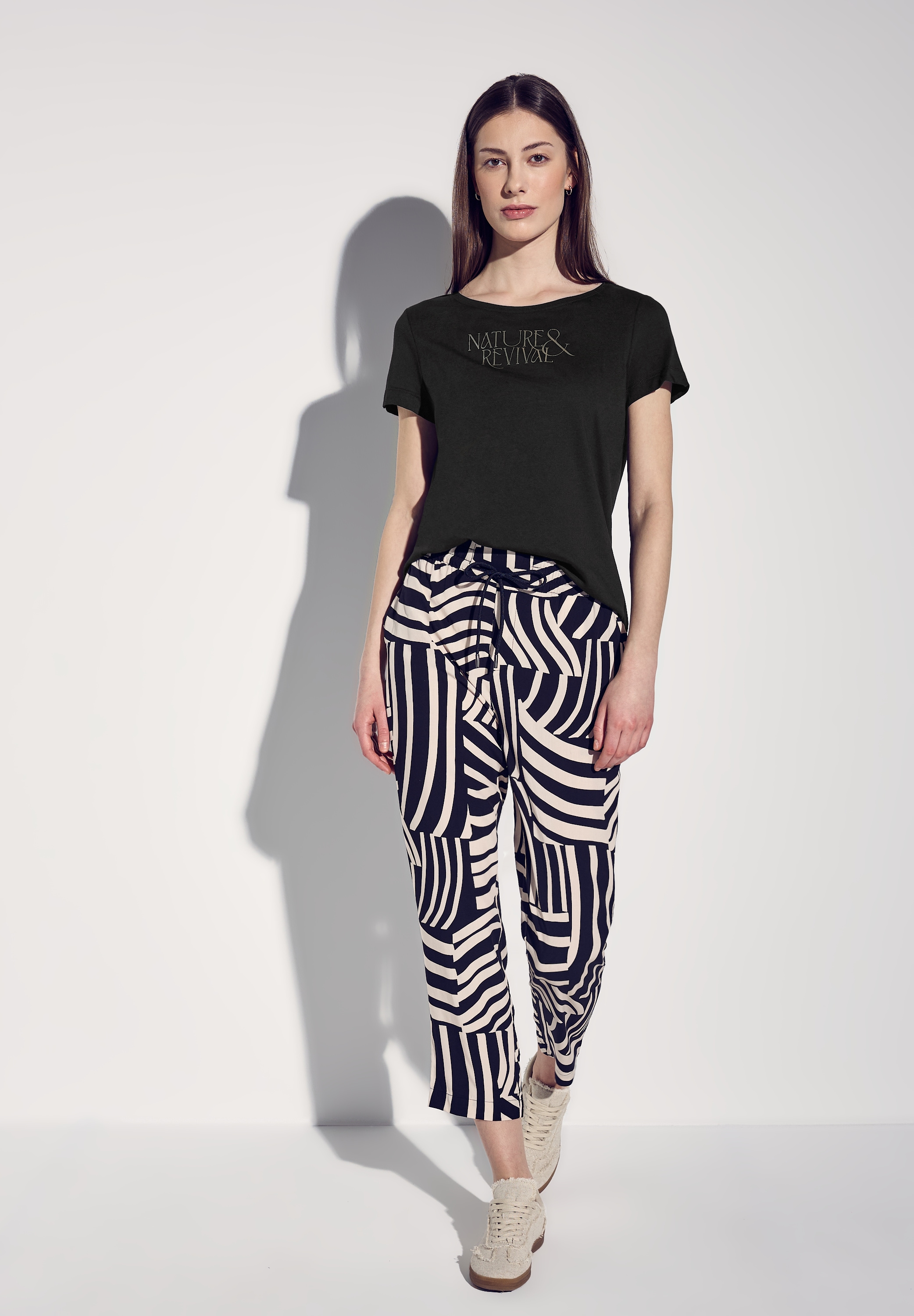 STREET ONE T-Shirt, im soften Baumwoll-Mix