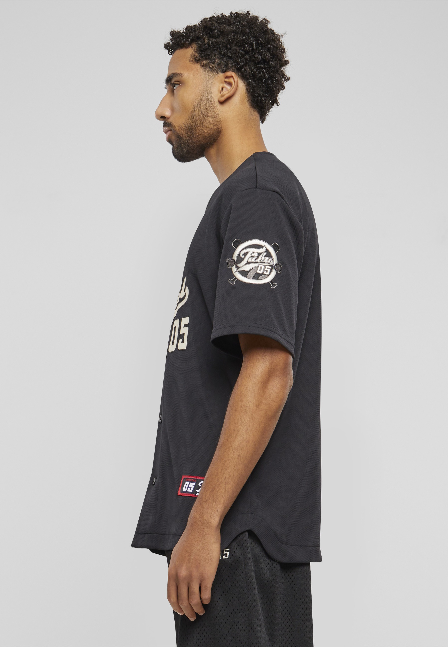 Fubu Shirttop »Fubu Herren FM241-007-2 Fubu Varsity Baseball Jersey« 1 Stk.
