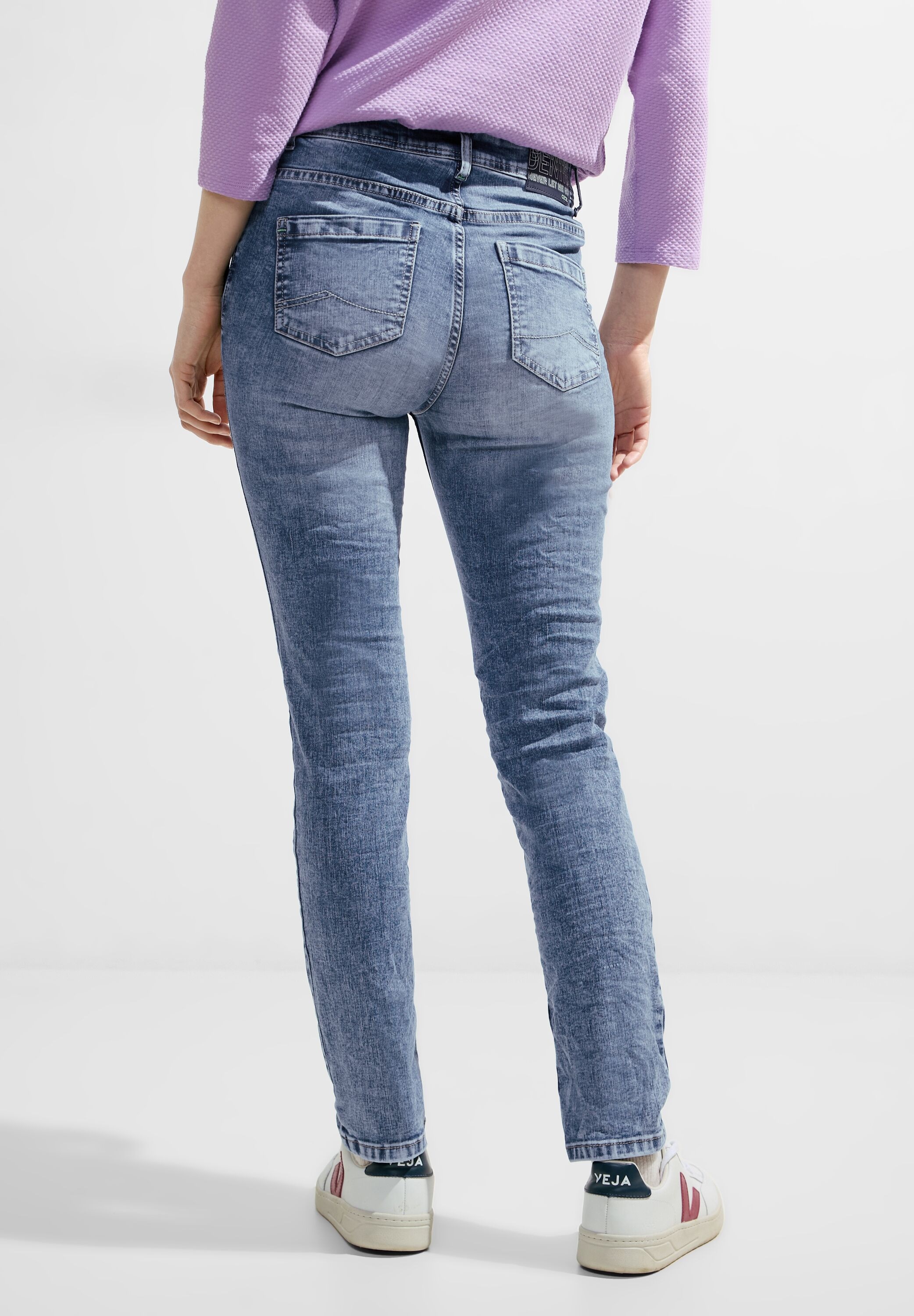 Gerade Jeans, High Waist