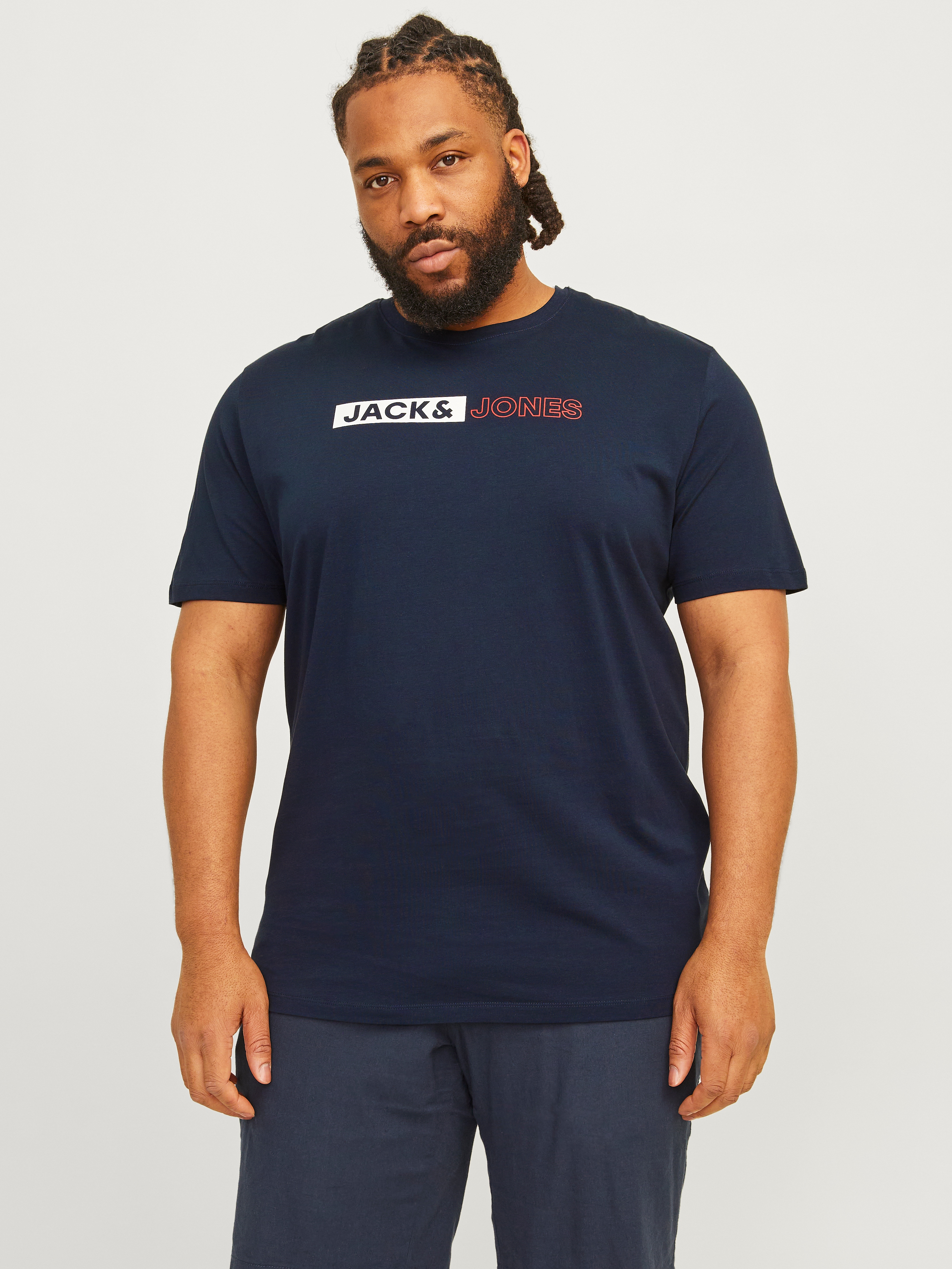 Jack & Jones PlusSize "JJECORP LOGO TEE PLAY SS O-N NOOS PLS"