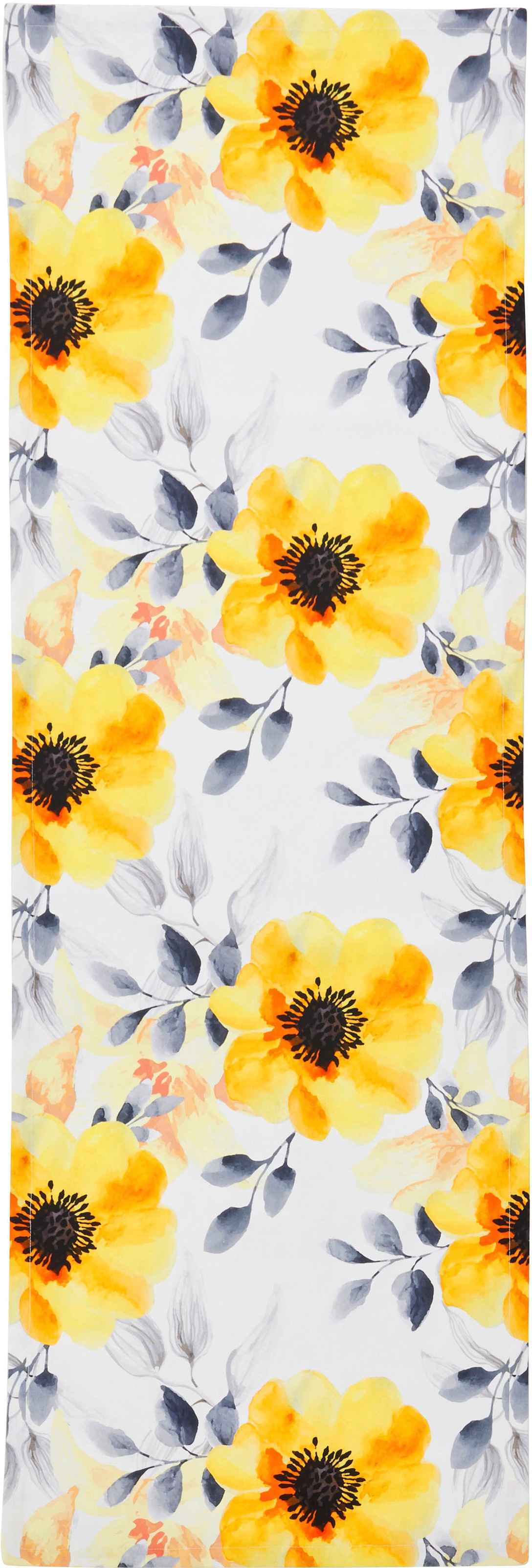 done. Tischläufer "Yellow Roses, mit Rosenmotiv" Digitaldruck, Maße ca. 45x günstig online kaufen