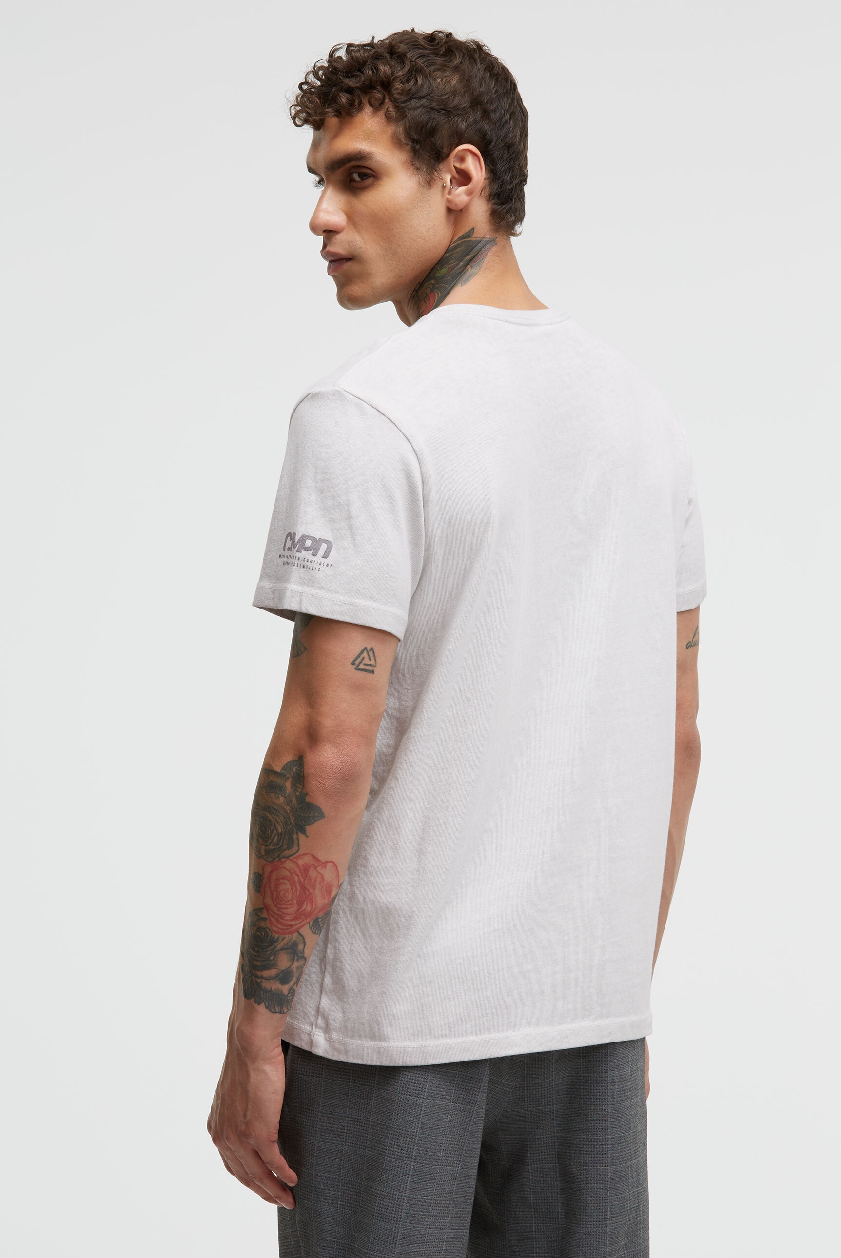 CMPD V-Shirt, aus Baumwolle