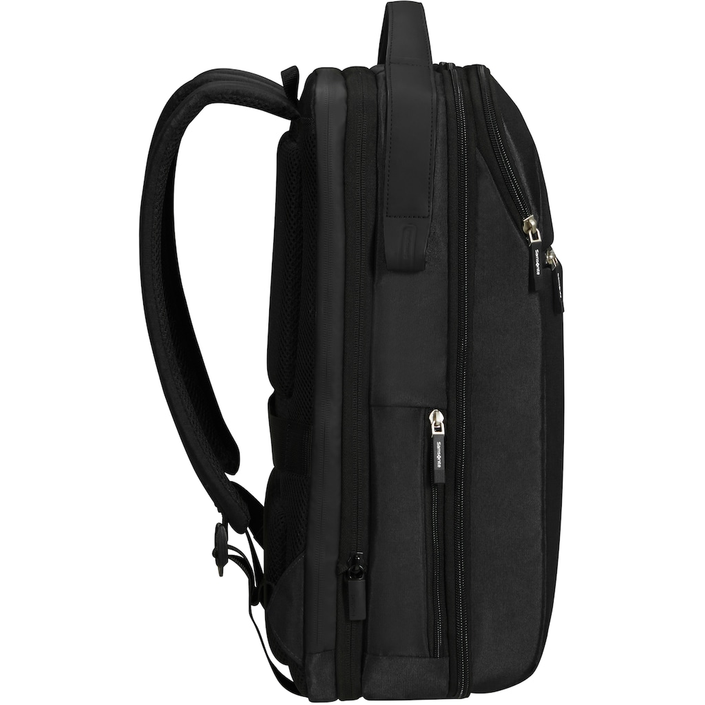 Samsonite Laptoprucksack »Litepoint«, reflektierende Details, Freizeitrucksack Schulrucksack USB-Schleuse 17,3 Zoll Laptopfach