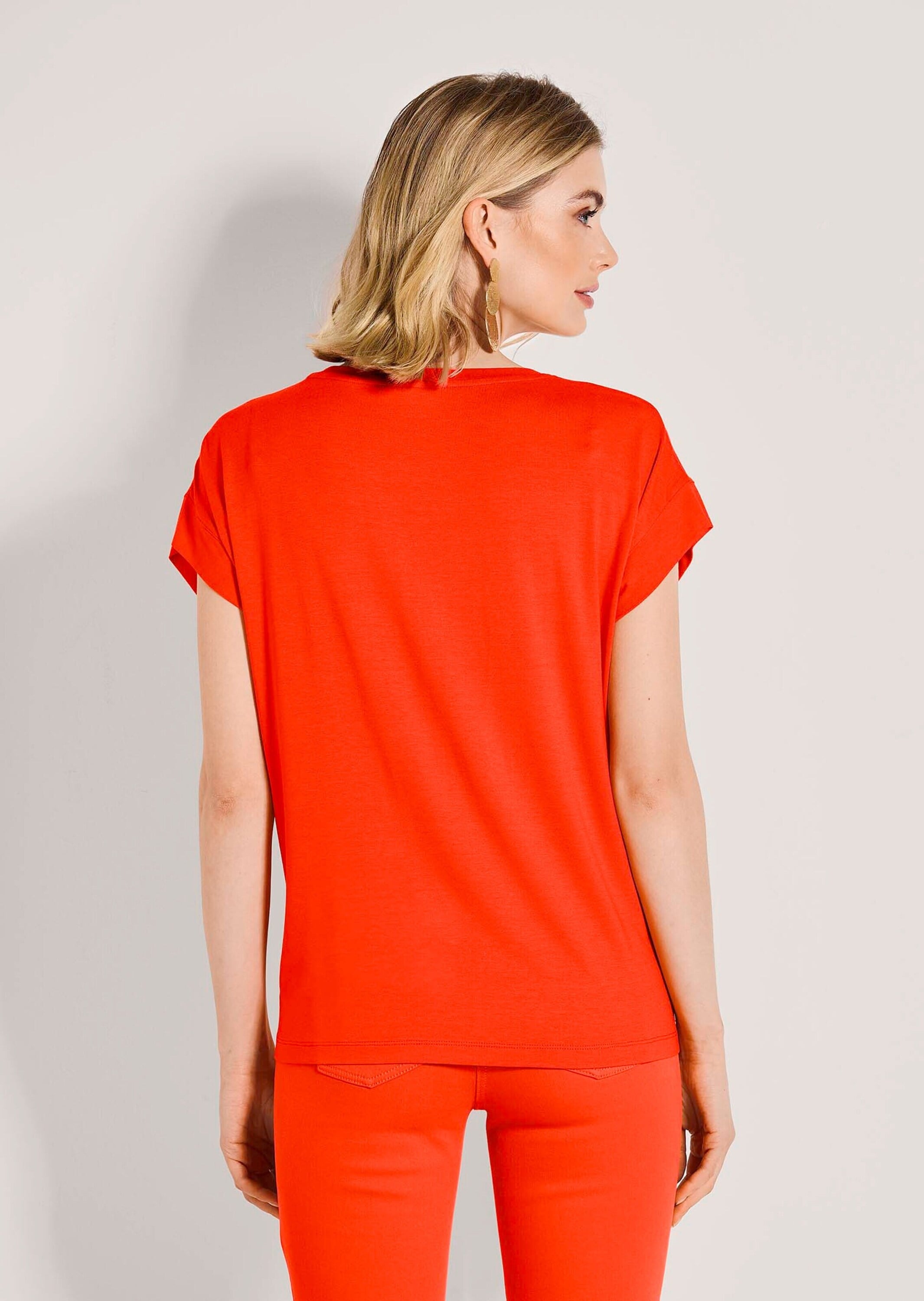 MADELEINE Kurzarmshirt »Blusenshirt Elegantes T-Shirt mit Glanzeffekten« Pailetten