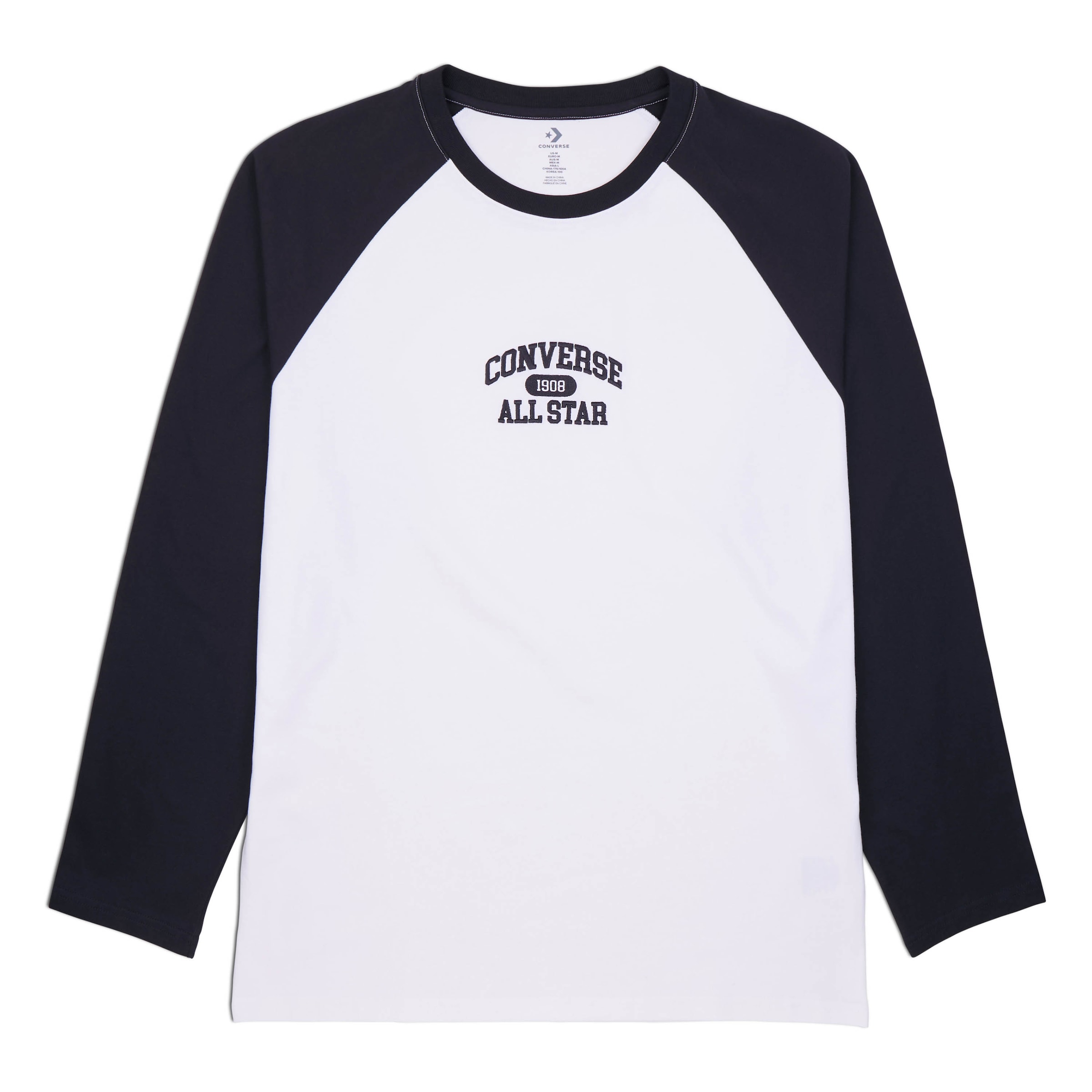 Converse Langarmshirt "MENS CONVERSE PREMIUM LONG-SLEEVE RAGLAN T-SHIRT", 1 günstig online kaufen