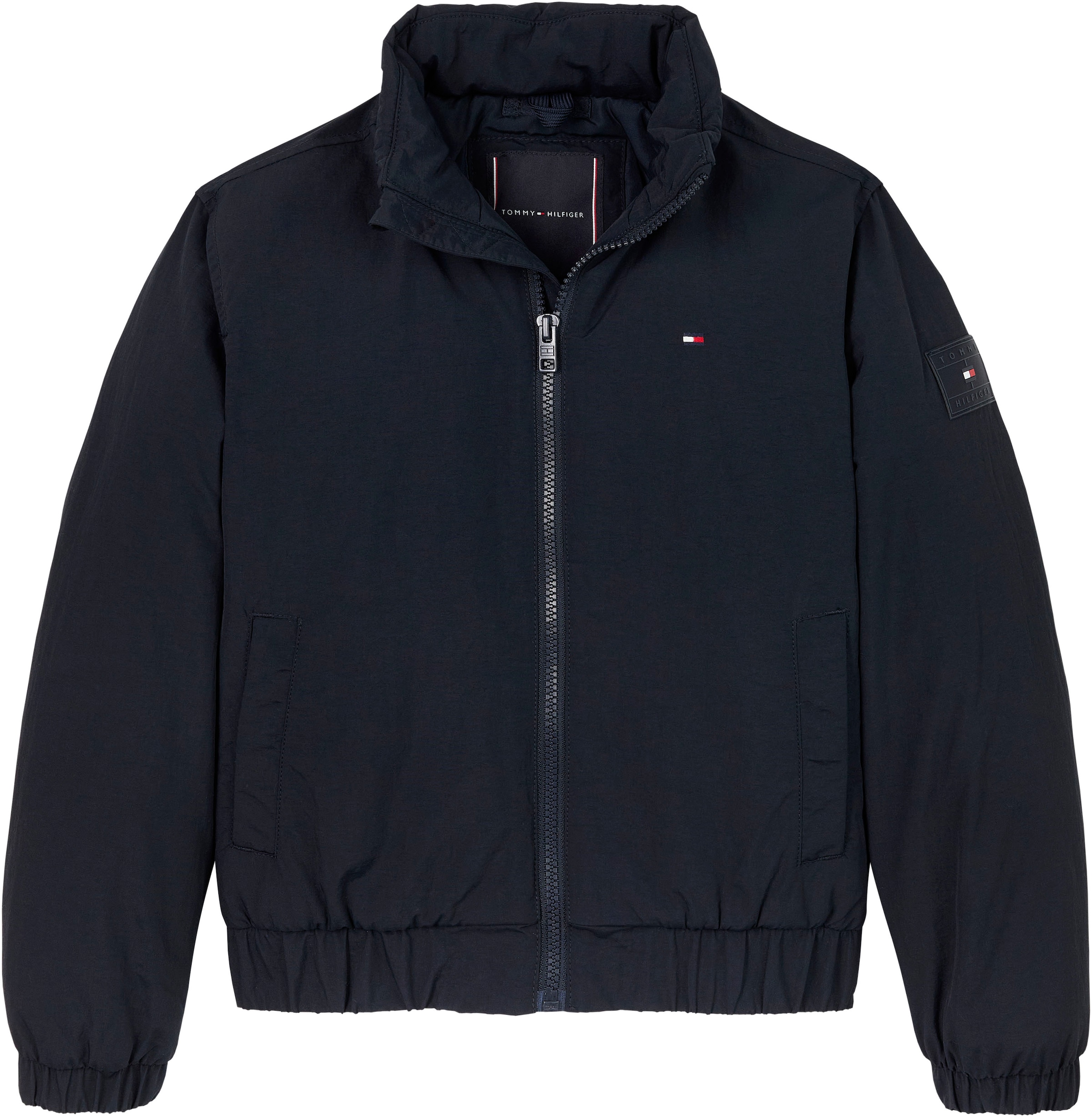 Tommy Hilfiger Blouson »ESSENTIAL PADDED JACKET«, Baby bis 2 Jahre, Stehkragen, Reißverschluss