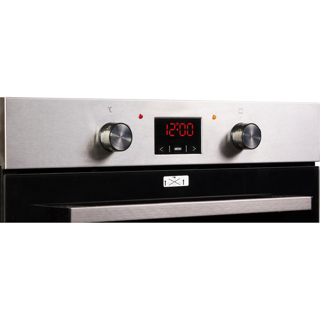 Amica Einbaubackofen »EBX 943 630 E«, EBX 943 630 E, mit Teleskopauszug nachrüstbar, Simple Steam