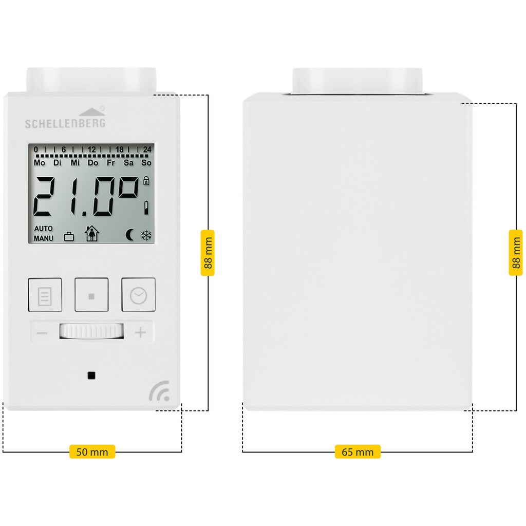 SCHELLENBERG Heizkörperthermostat »Digital, 20101«