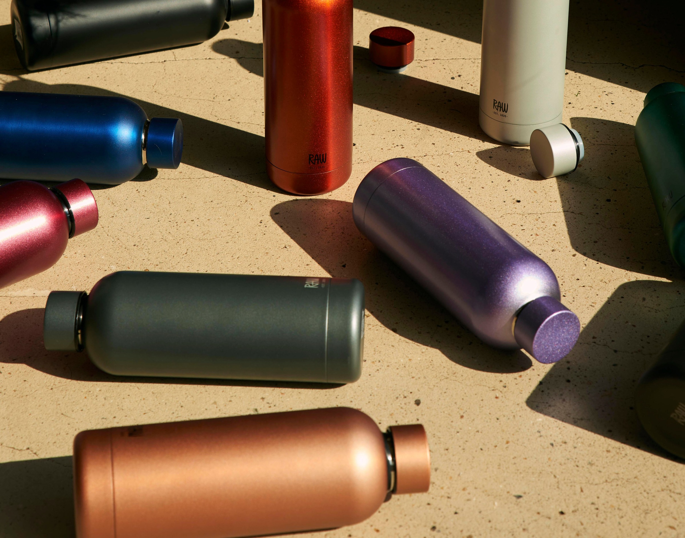 aida RAW Thermoflasche »RAW To Go« Stahl, 500 ml