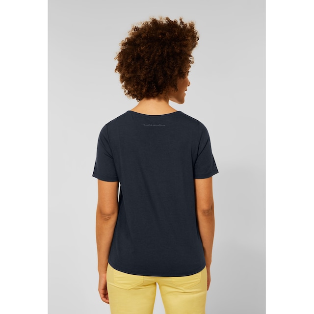 | Rippstrickdetails BAUR STREET mit T-Shirt, bestellen ONE