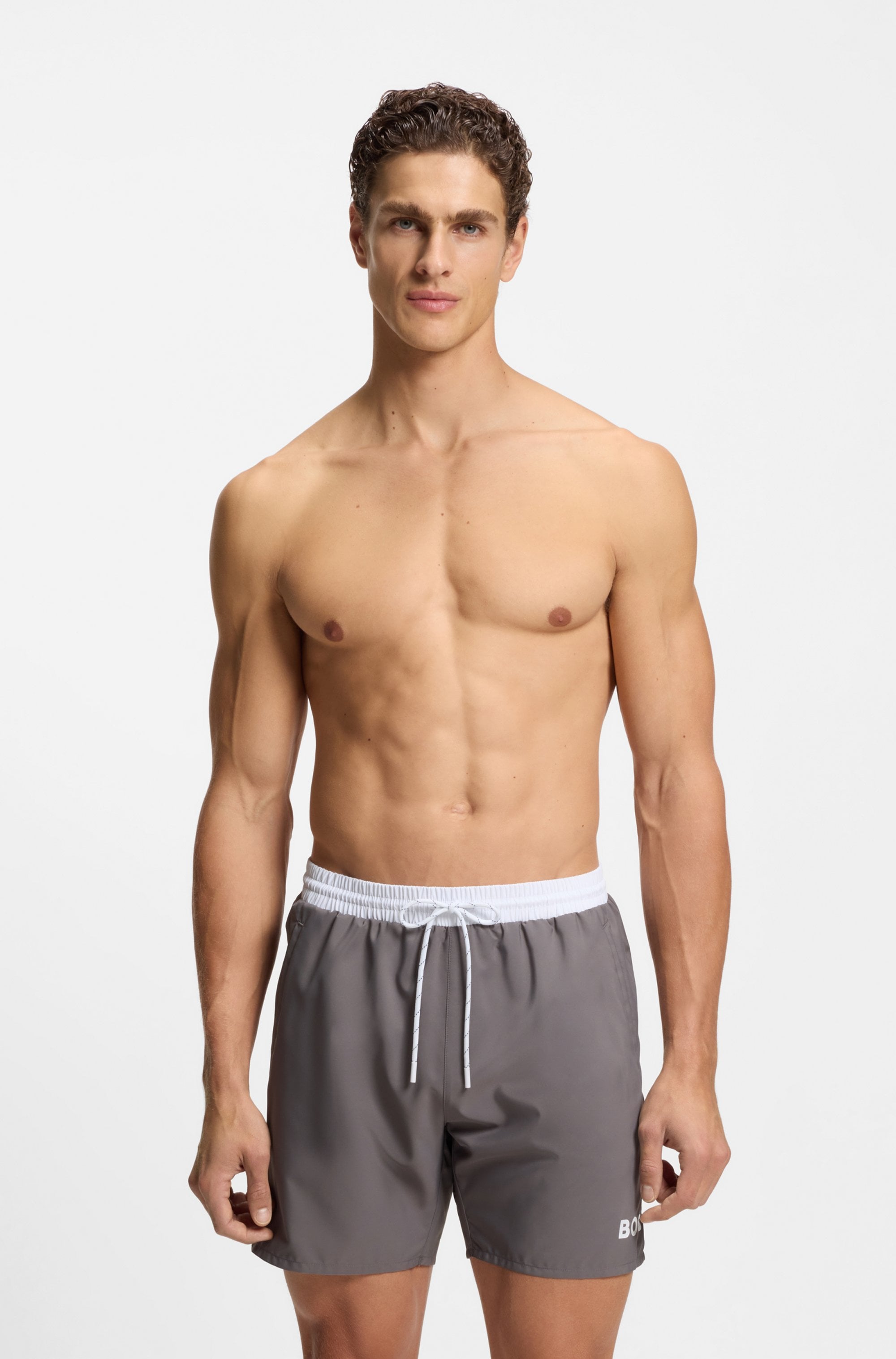 BOSS Badeshorts »Starfish« mit Kontraststreifen