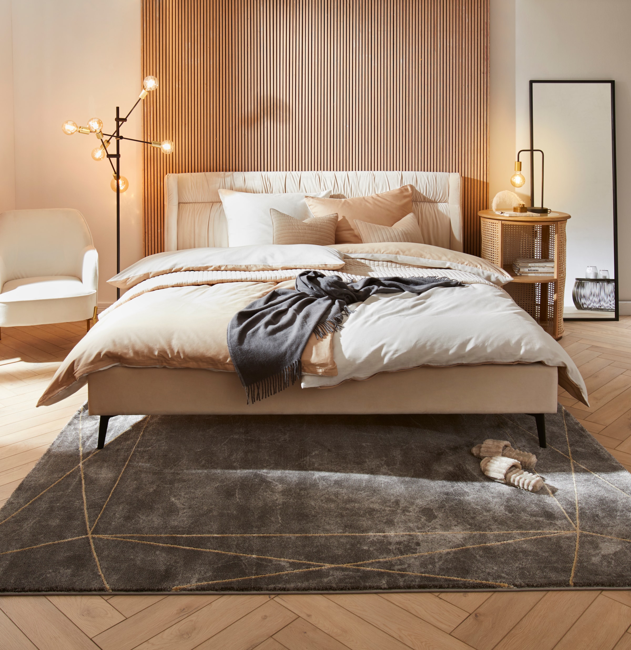 OTTO home Wohndecke "Plaid Sofia" mit tollen Fransen, Kuscheldecke günstig online kaufen