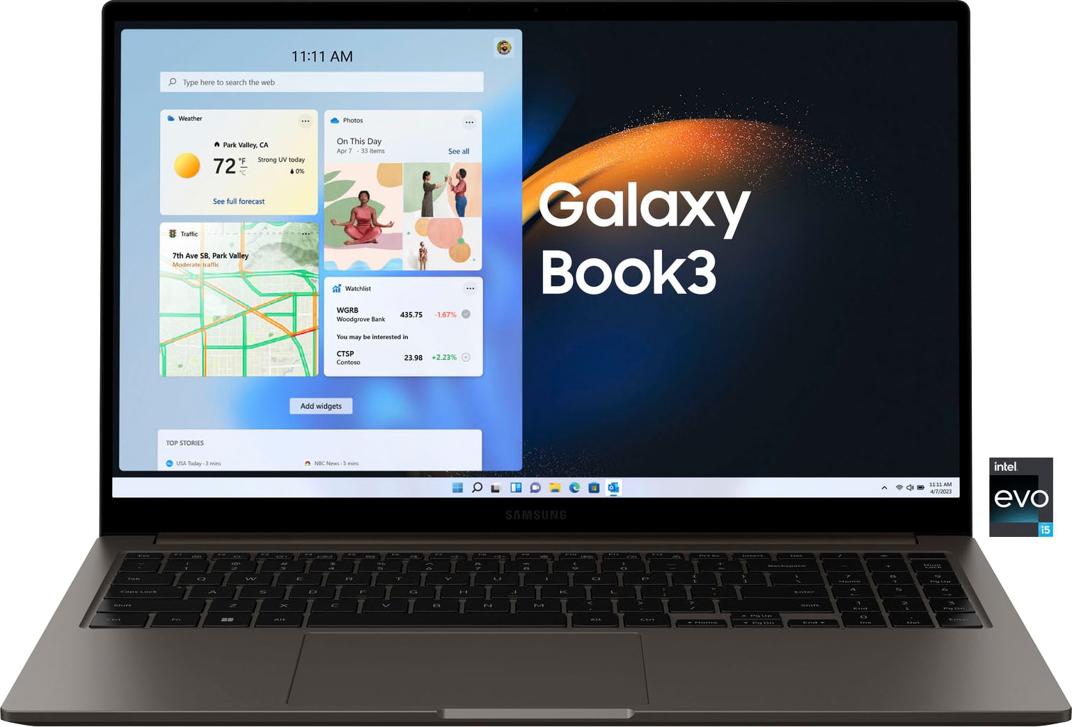 Samsung Notebook »Galaxy Book3« 396 cm / 156 Z...