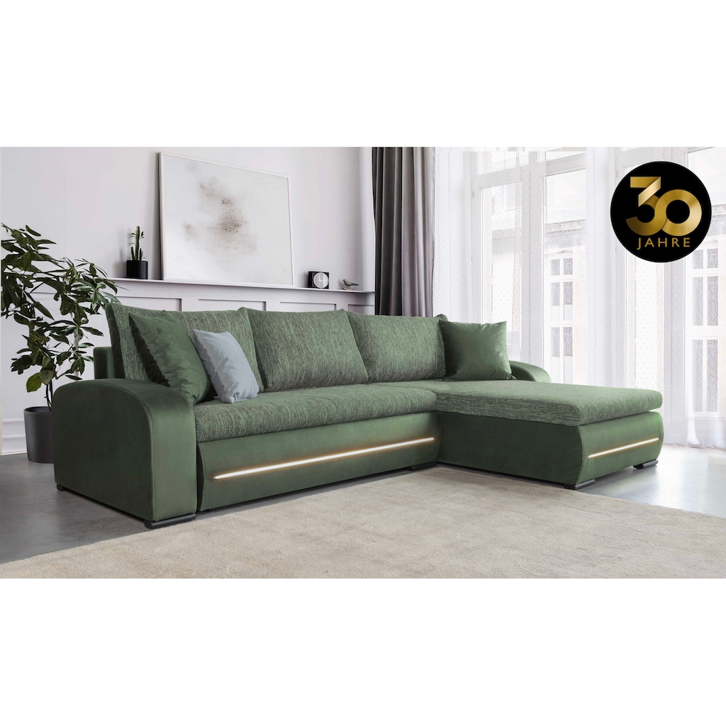 COLLECTION AB Ecksofa »30 Jahre Jubiläums-Modell Wind L-Form«