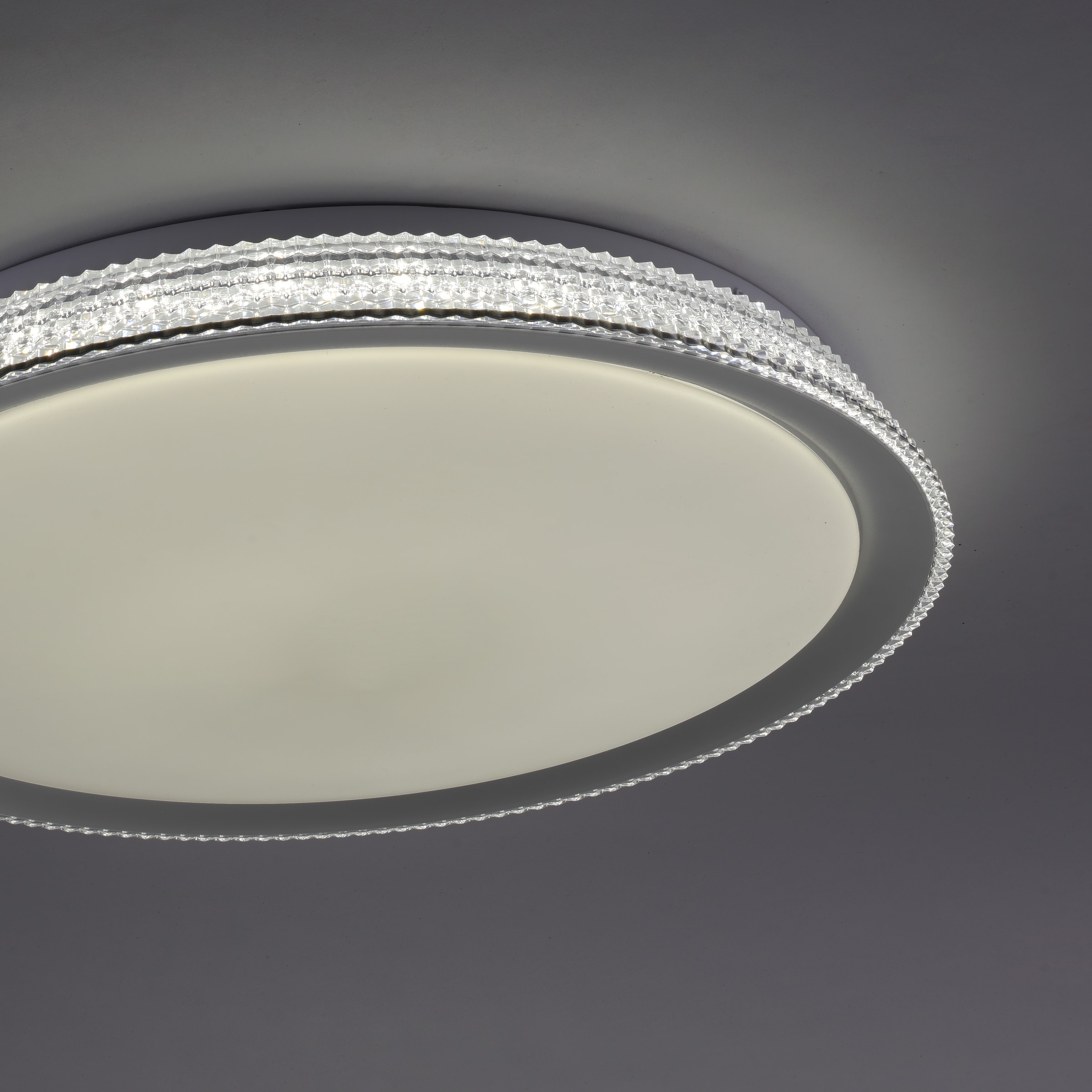 JUST LIGHT Deckenleuchte »Ls-KARI«, 1 flammig, Leuchtmittel LED-Board | LED fest integriert, RGB+tunable white, Infrarot inkl., Fernbedienung, Smarthome fähig