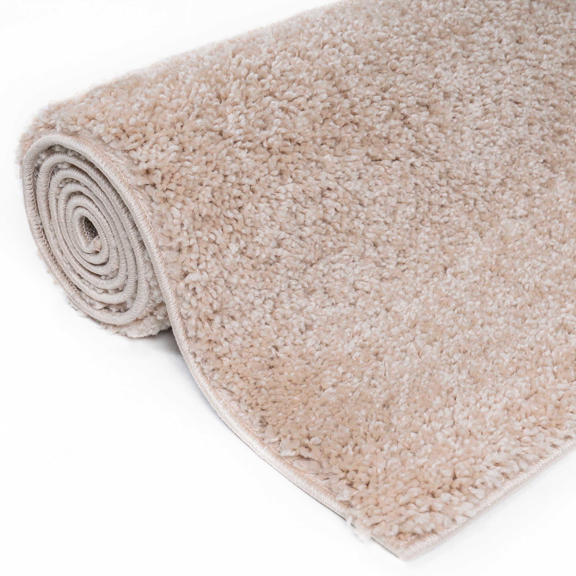 Bruno Banani Läufer »Shaggy Soft«, rechteckig, 30 mm Höhe, Läufer, Brücke, gewebt, Uni-Farben, besonders weich