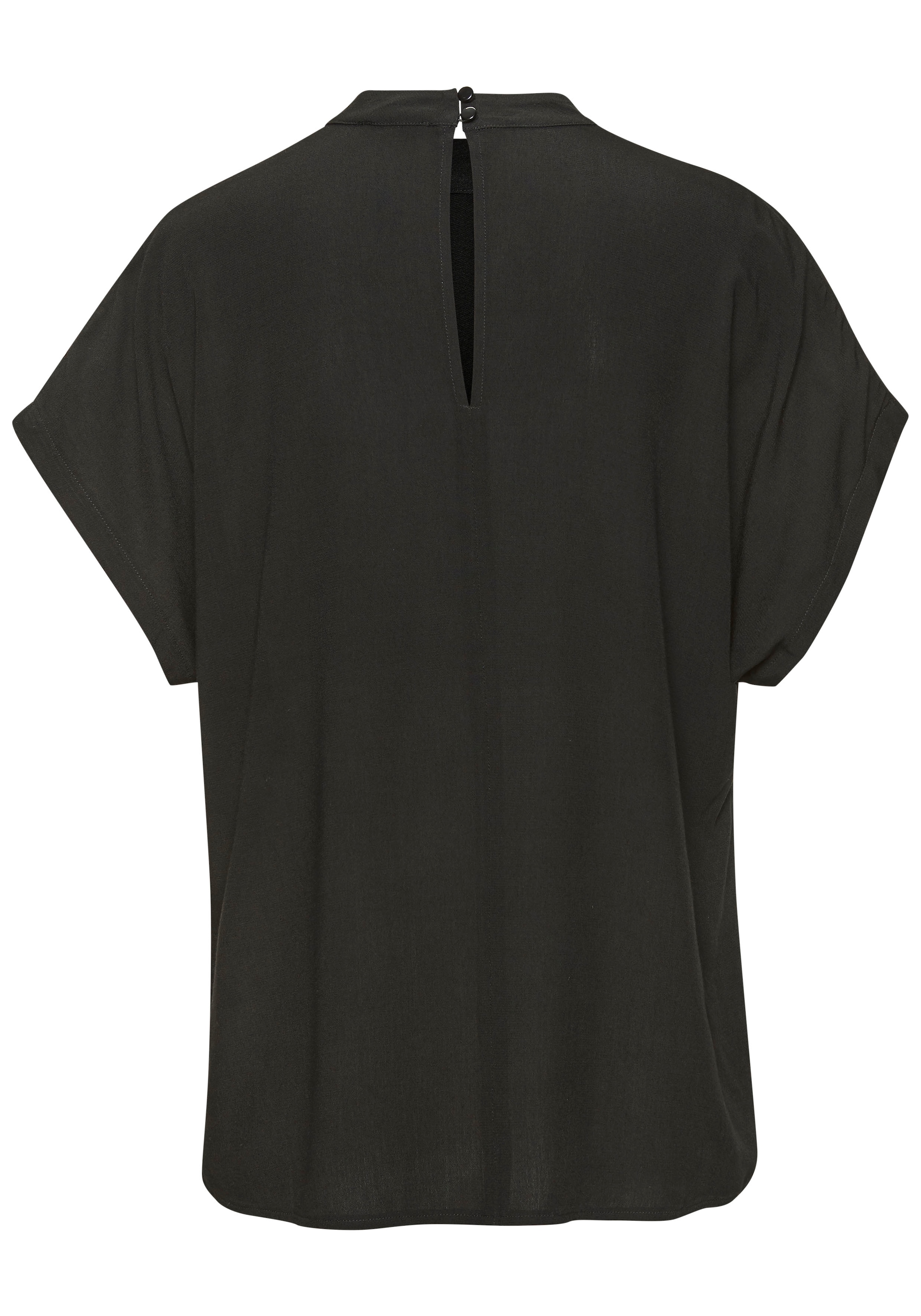 LASCANA Kurzarmbluse, in lockerer Passform, Damenbluse, sportlich elegant