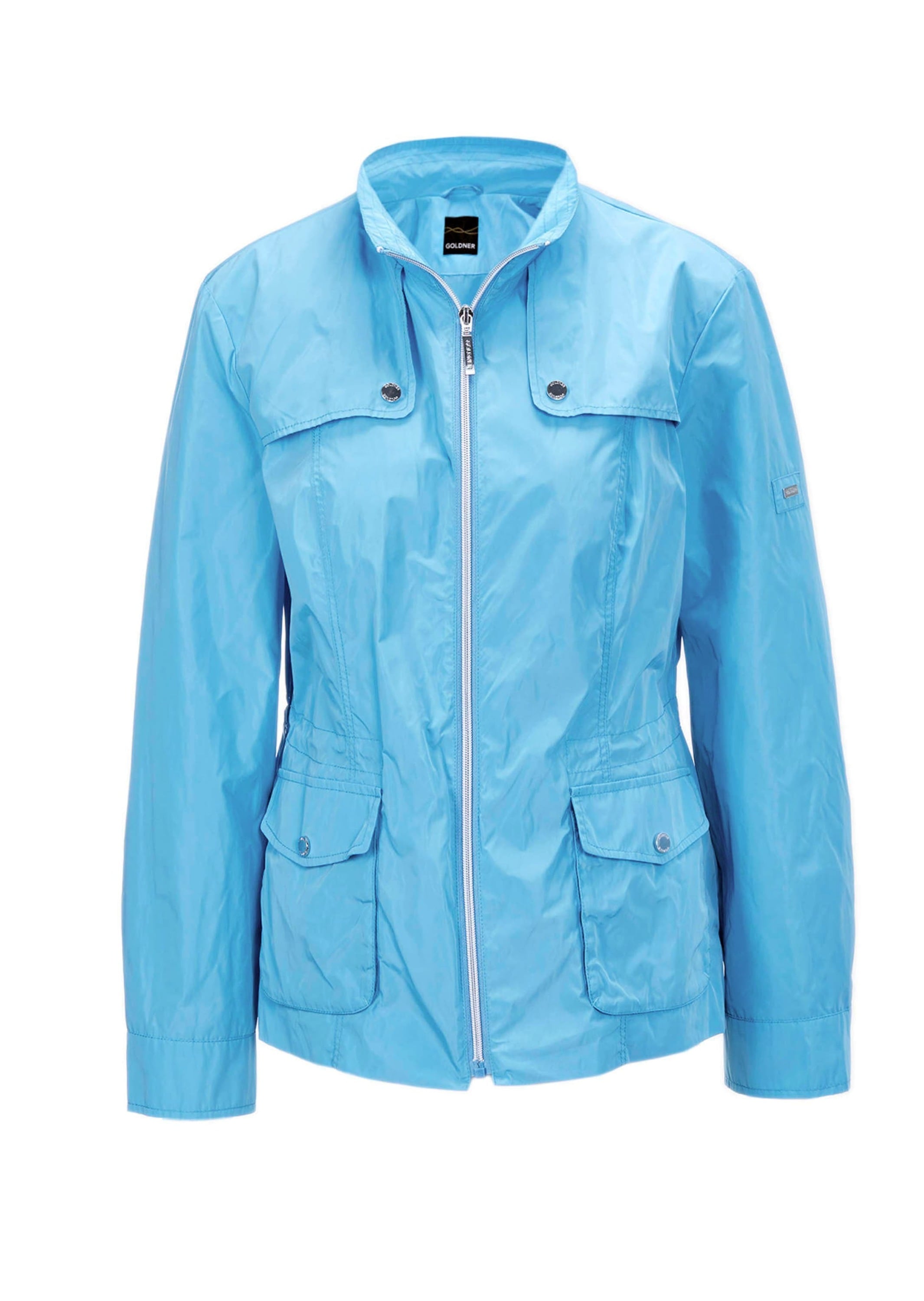 GOLDNER "Kurzgröße Outdoorjacke" mit Tunnelzug auf Taillenhöhe