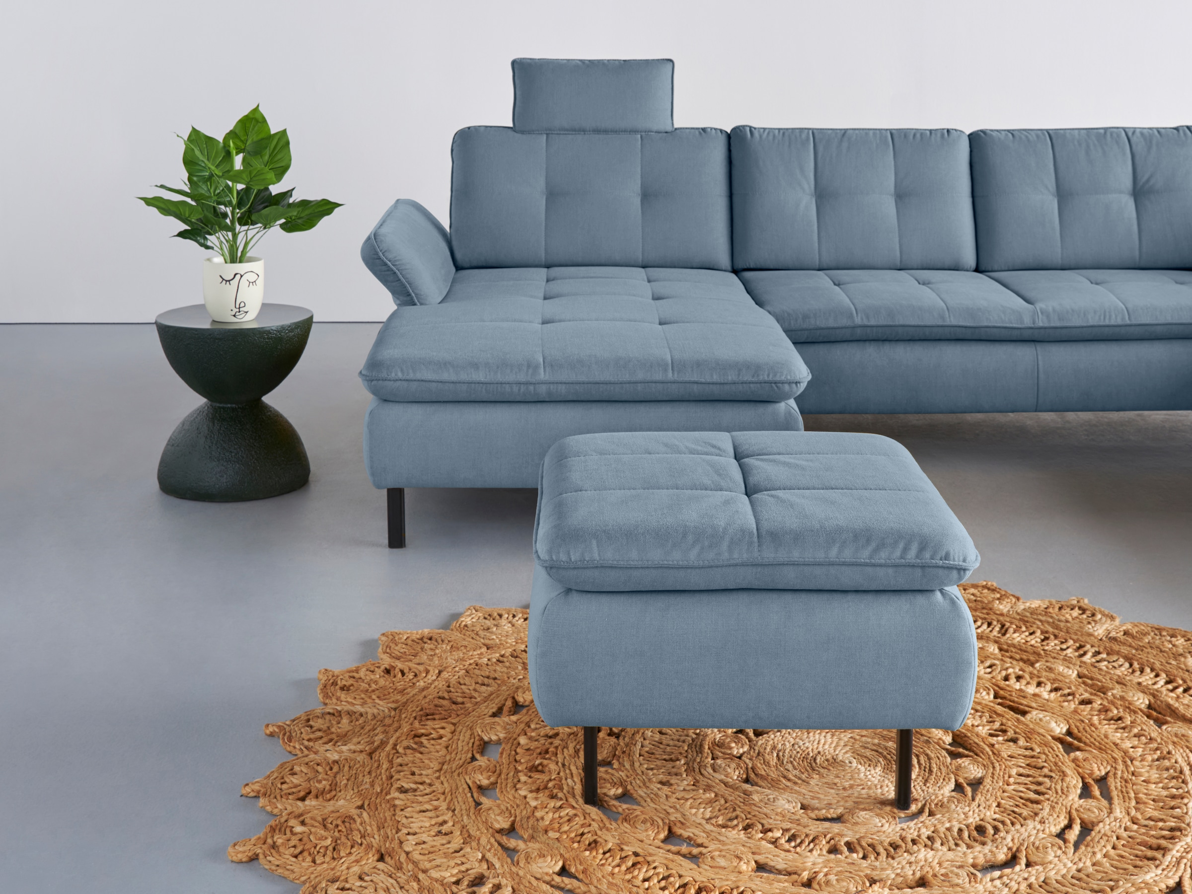 Home affaire Polsterhocker "Birkholm" passend zur Serie "Birkholm", B/T/H: günstig online kaufen