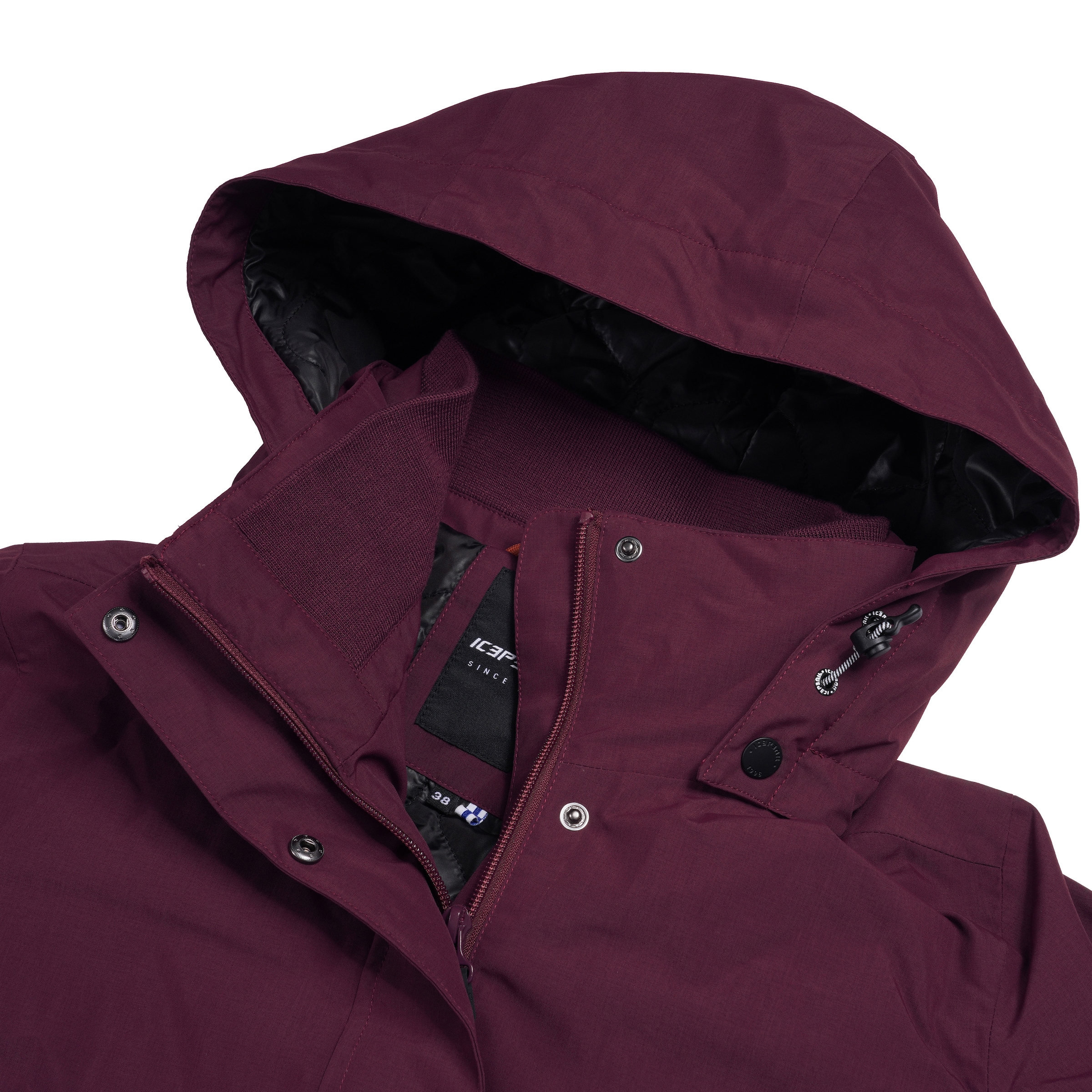 Icepeak Steppjacke »D FUNKTIONSJACKE hohem ALNA«, mit | Kapuze, BAUR mit Stehkragen