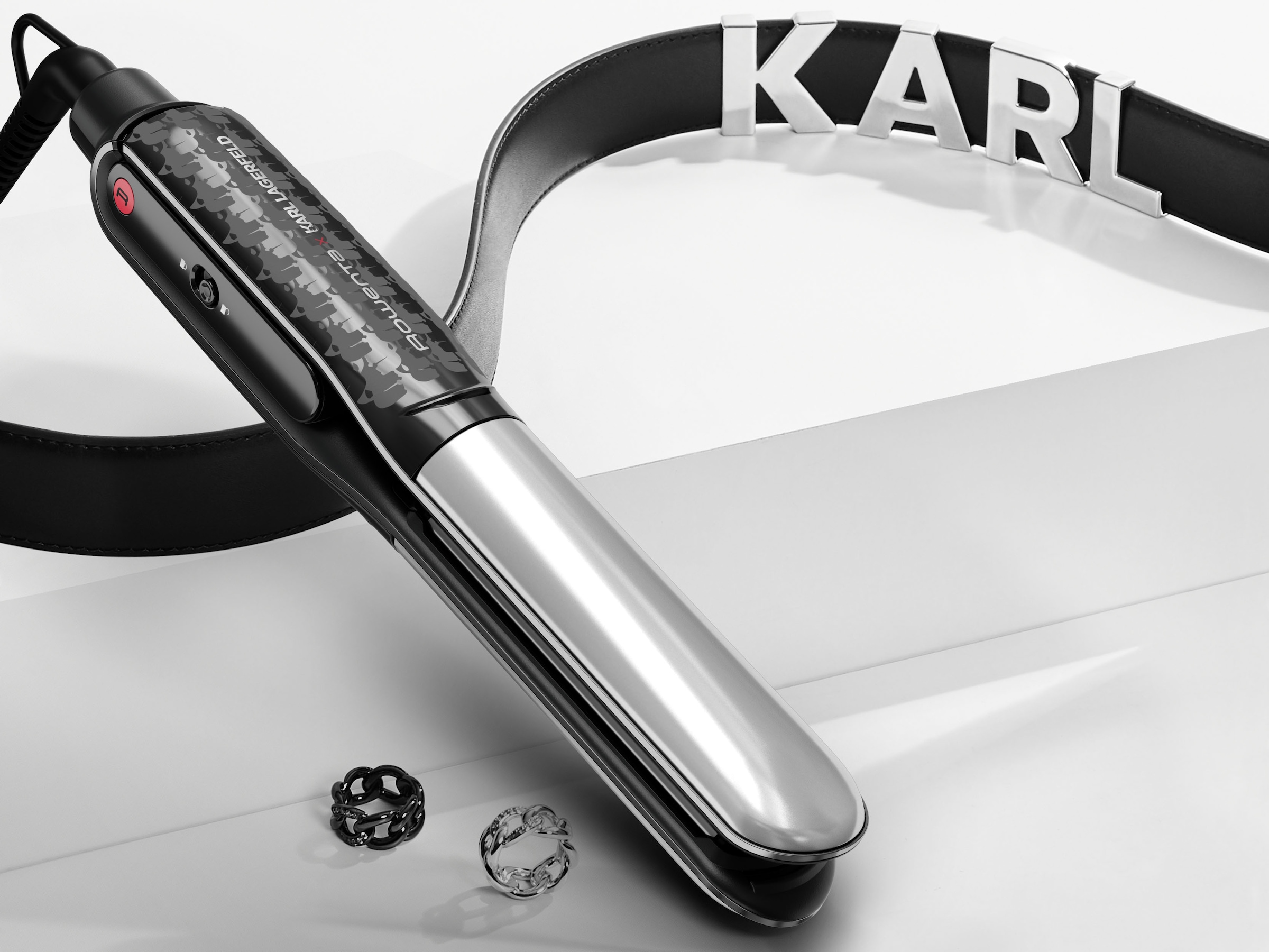Rowenta Glätt- und Lockenstab »Karl Lagerfeld Thermostyle« Titanium-Beschichtung, Straight & Curl, Temperatur von 150°C bis 230°C