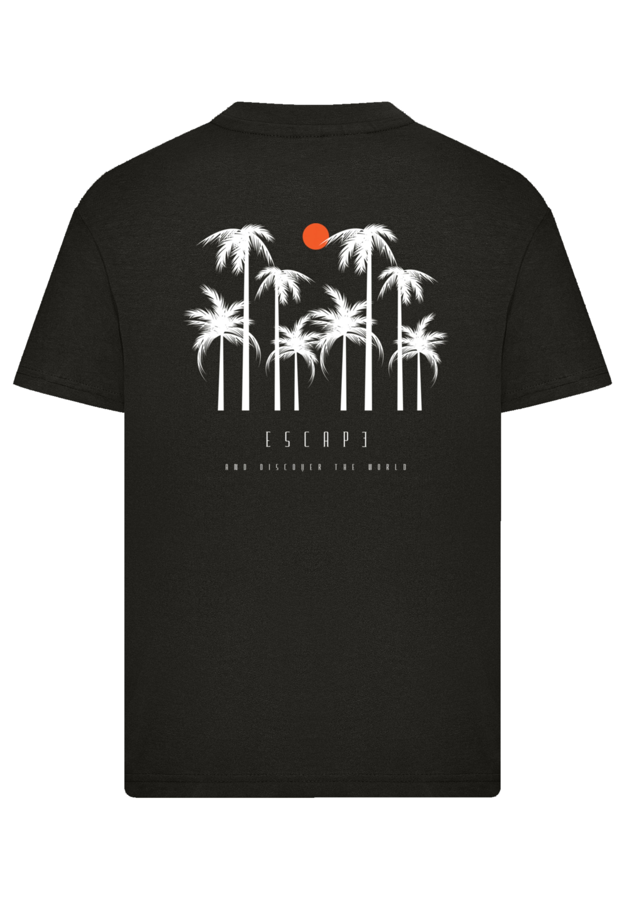 F4NT4STIC T-Shirt »Escape Discover the World Palm Trees«, Discover the World