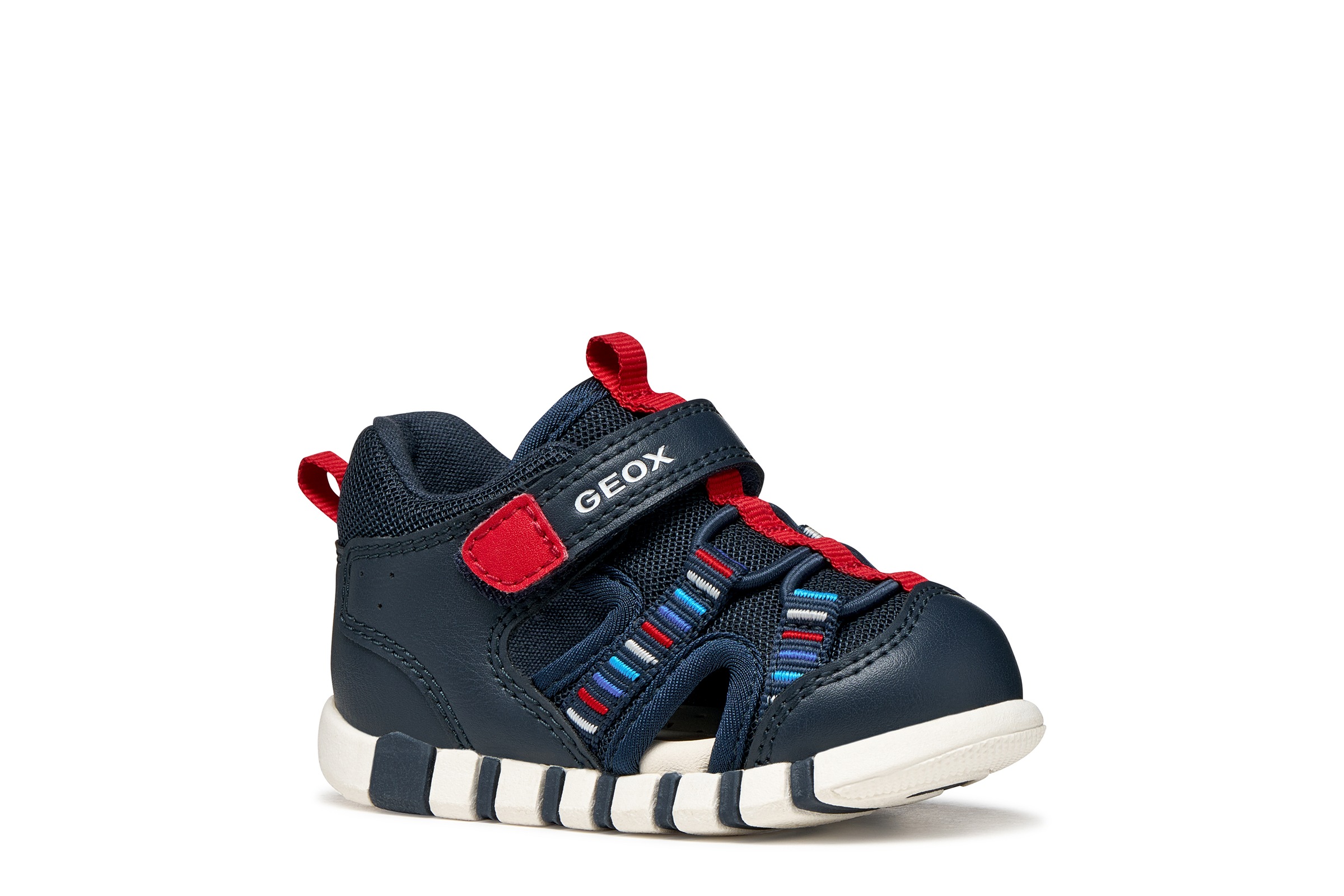 Geox Sandales Iupidoo Navy / Red EU 22 Garçons