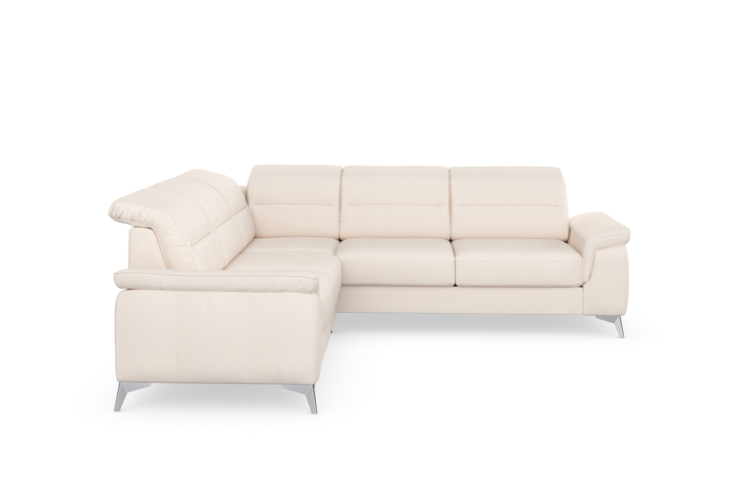 sit&more Ecksofa »Sinatra L-Form« optional mit Kopfteilverstellung und Armteilfunktion