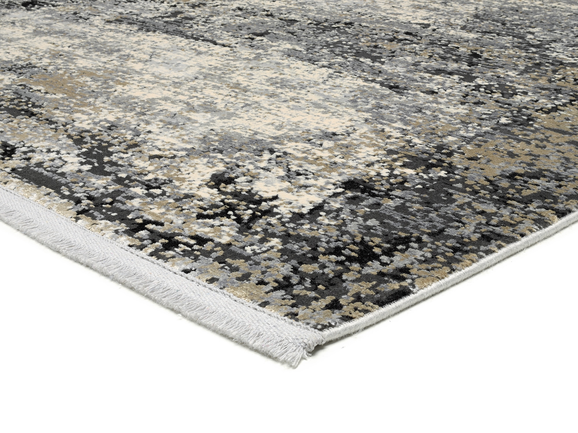 OCI DIE TEPPICHMARKE Teppich »ARCADIA PLAZA« rechteckig 6 mm Höhe Design Teppich Kurzflor dezenter Glanz, Viskose, hochwertige Qualität