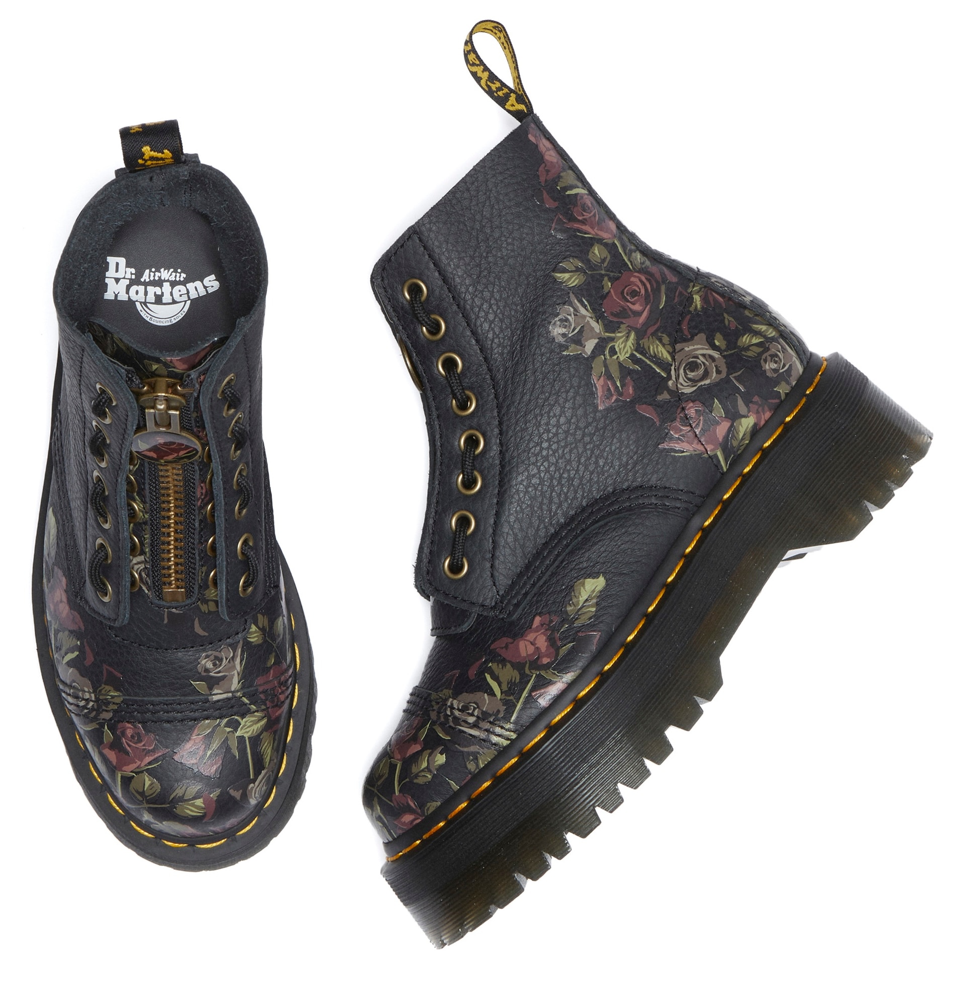 DR. MARTENS Schlupfboots »Sinclair«, Plateauboots, Chunky Boot mit modischm Reißverschluss
