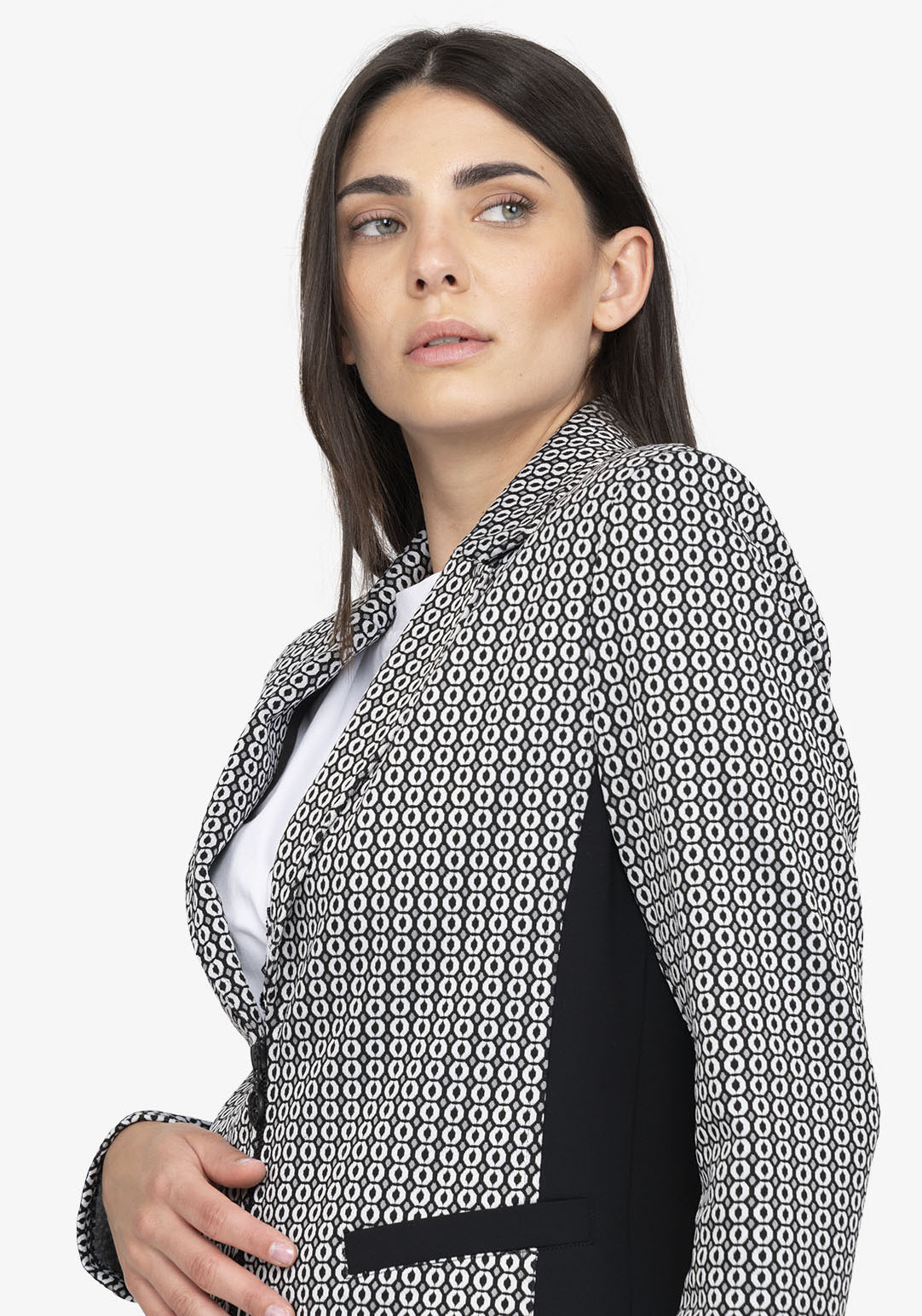 Thumbnail - Sportalm Kitzbühel Kurzjacke ohne Kapuze mit kontrastfarbenen Einsätzen