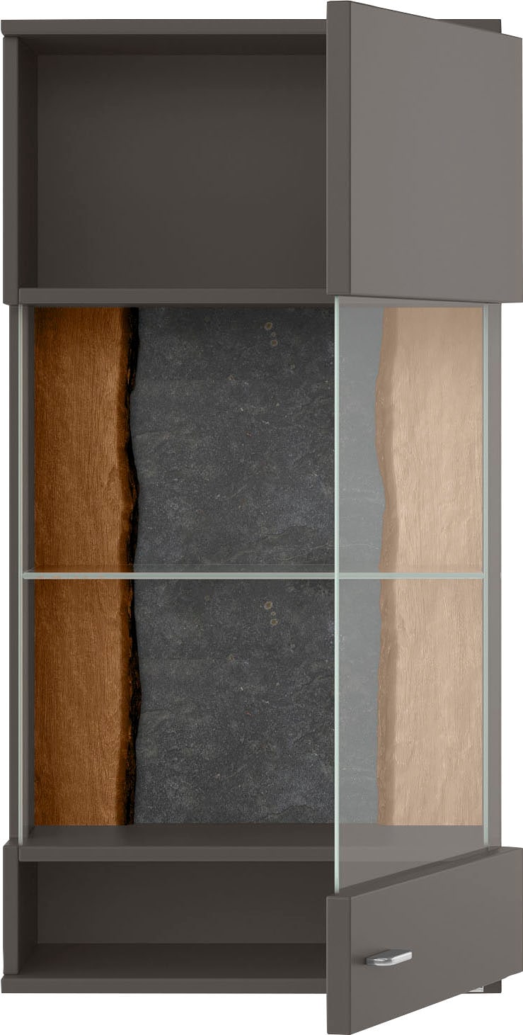 set one by Musterring Vitrine »TACOMA« Typ 21/22, Höhe 126,4 cm, mit getönter Glastür