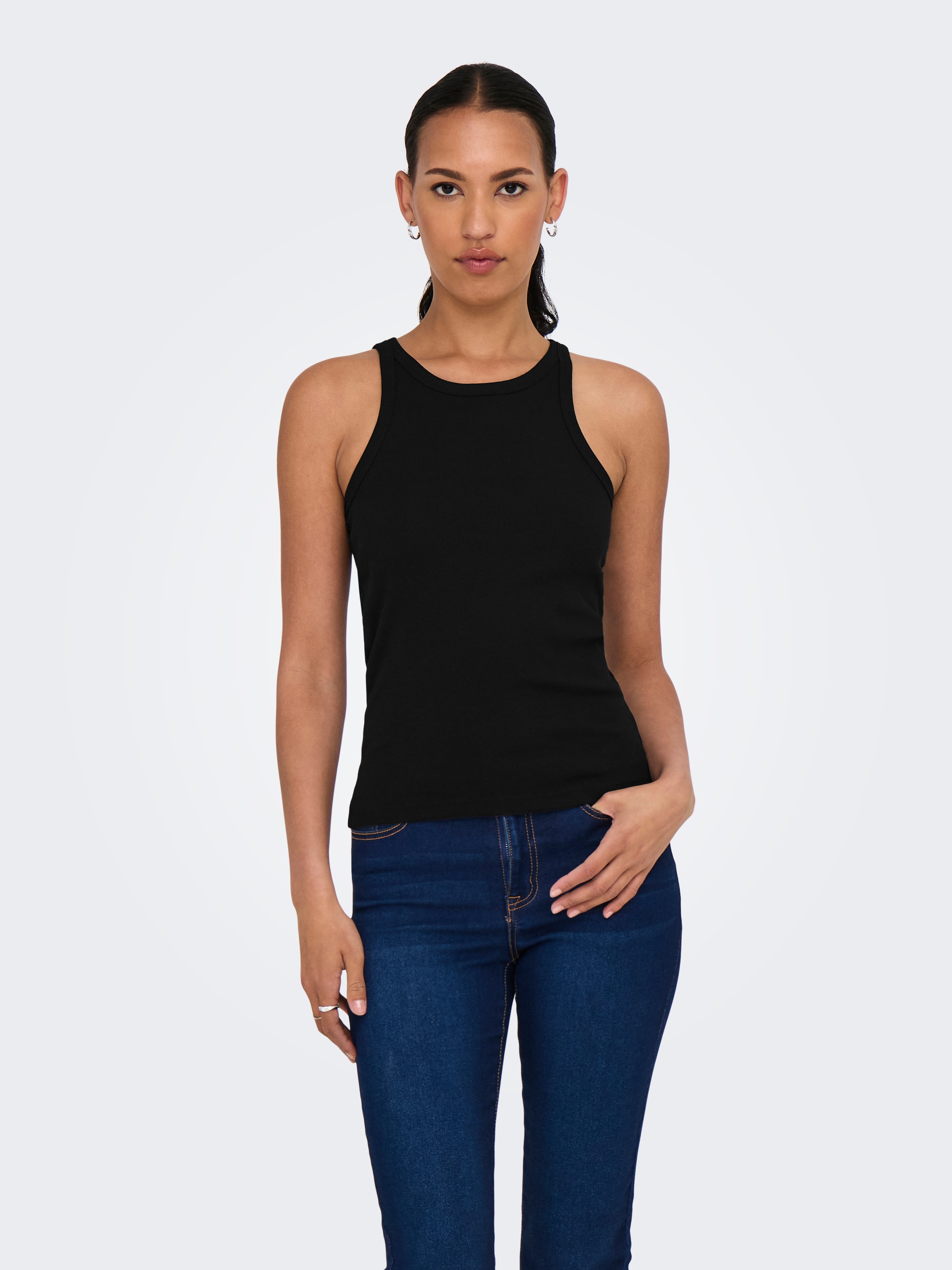 Thumbnail - ONLY Tanktop "ONLLINDSAY TANK TOP 2 PACK" Packung, 2 tlg. Baumwollmischung