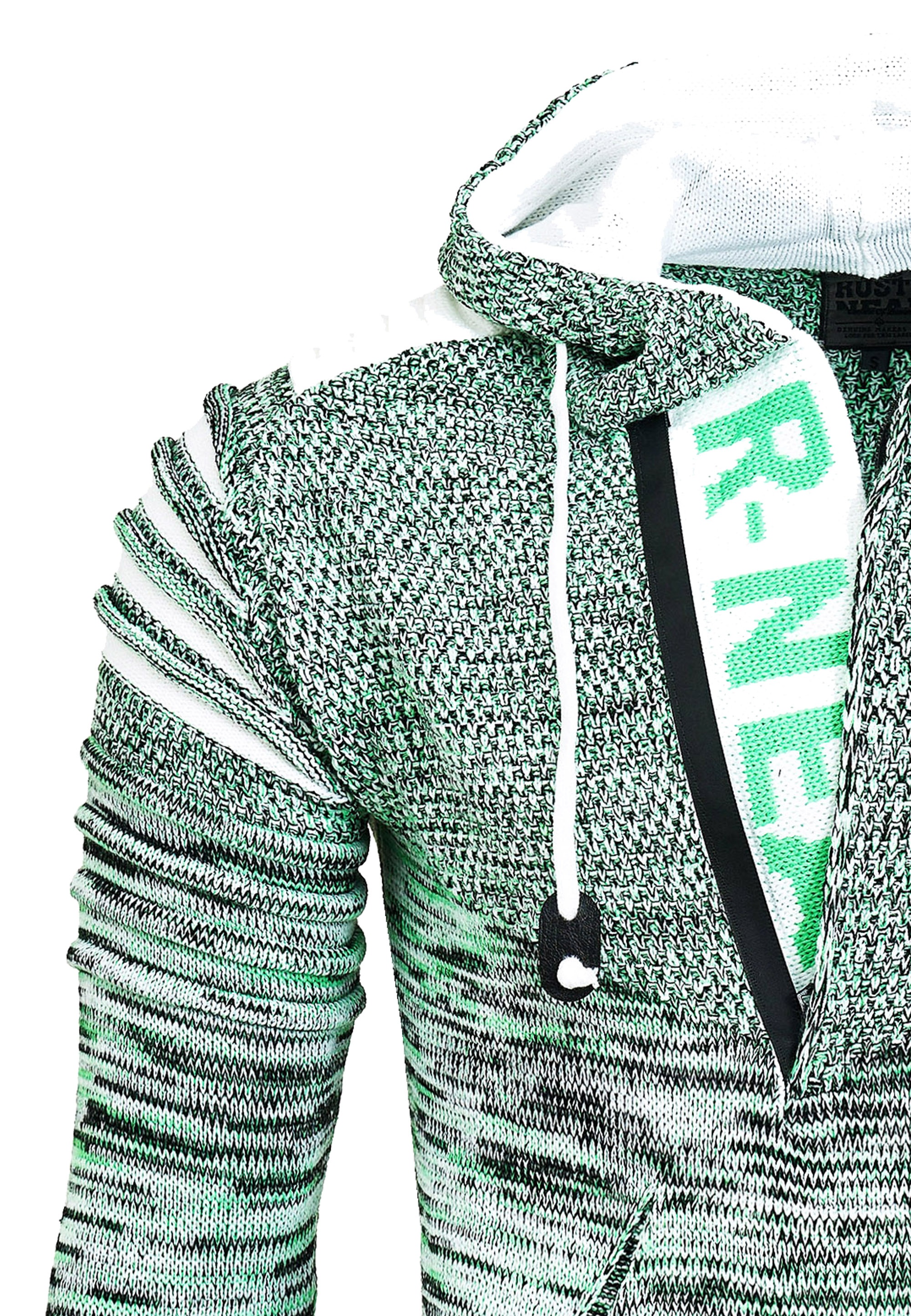 bestellen ▷ Rusty Neal BAUR Kapuzensweatshirt, in | Strickdesign modernem