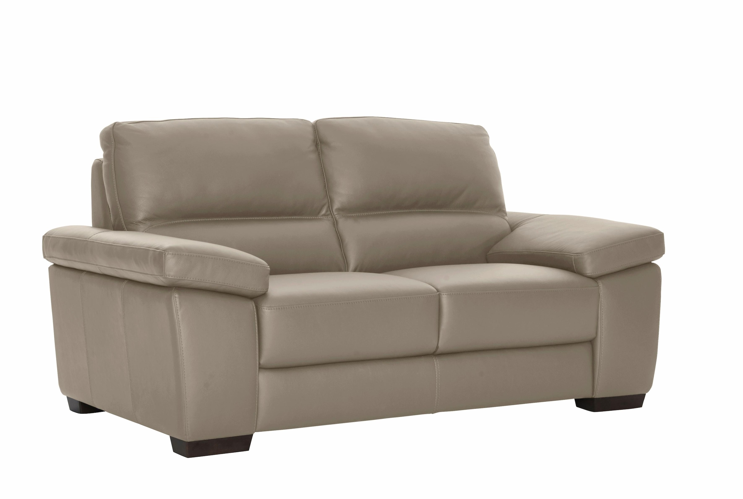 CALIA ITALIA 2-Sitzer "Gaia, hochwertiges Ledersofa mit erstklassigem Sitzk günstig online kaufen