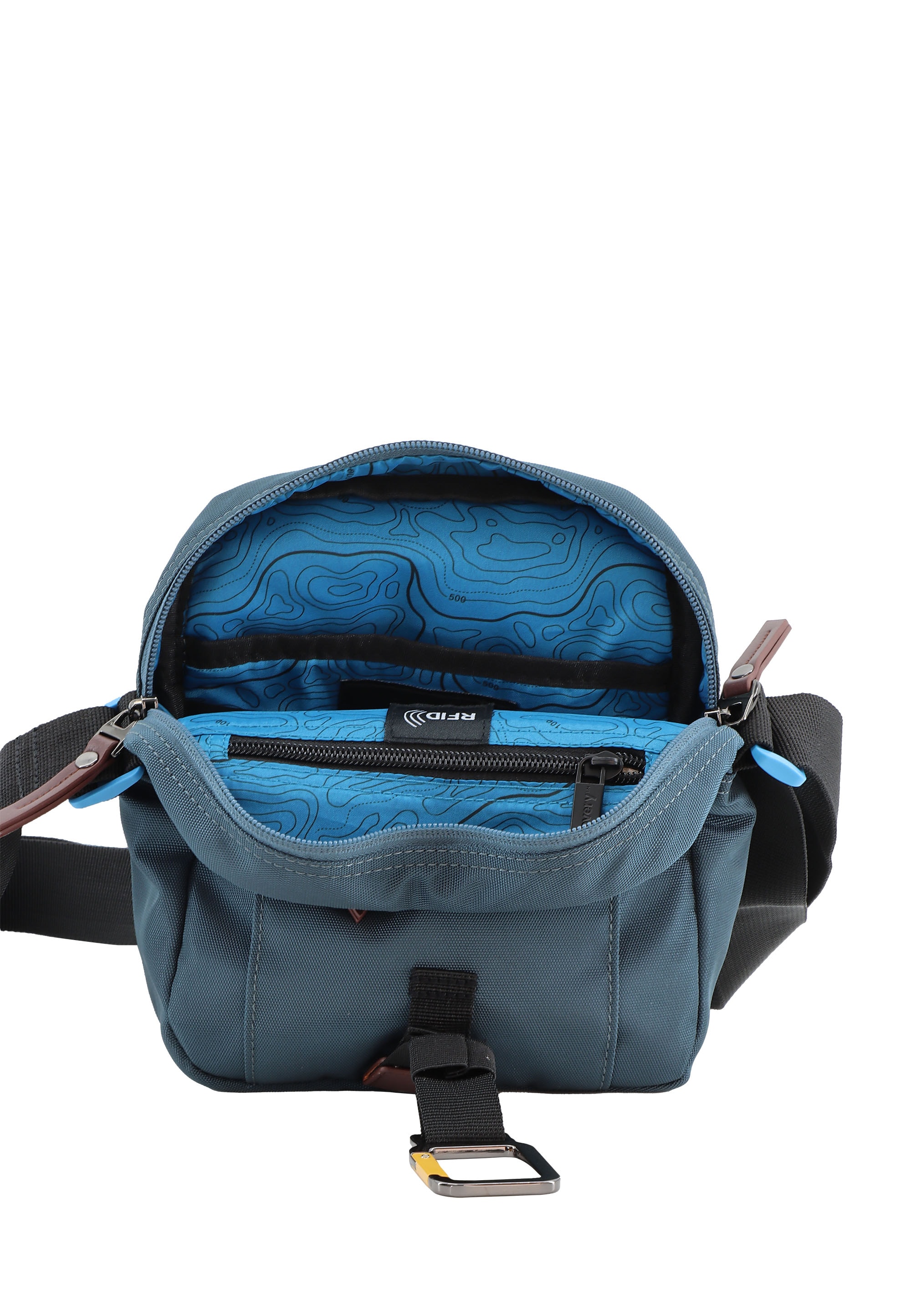 Discovery Schultertasche »Icon«, Hergestellt aus dem rPet Polyester-Material